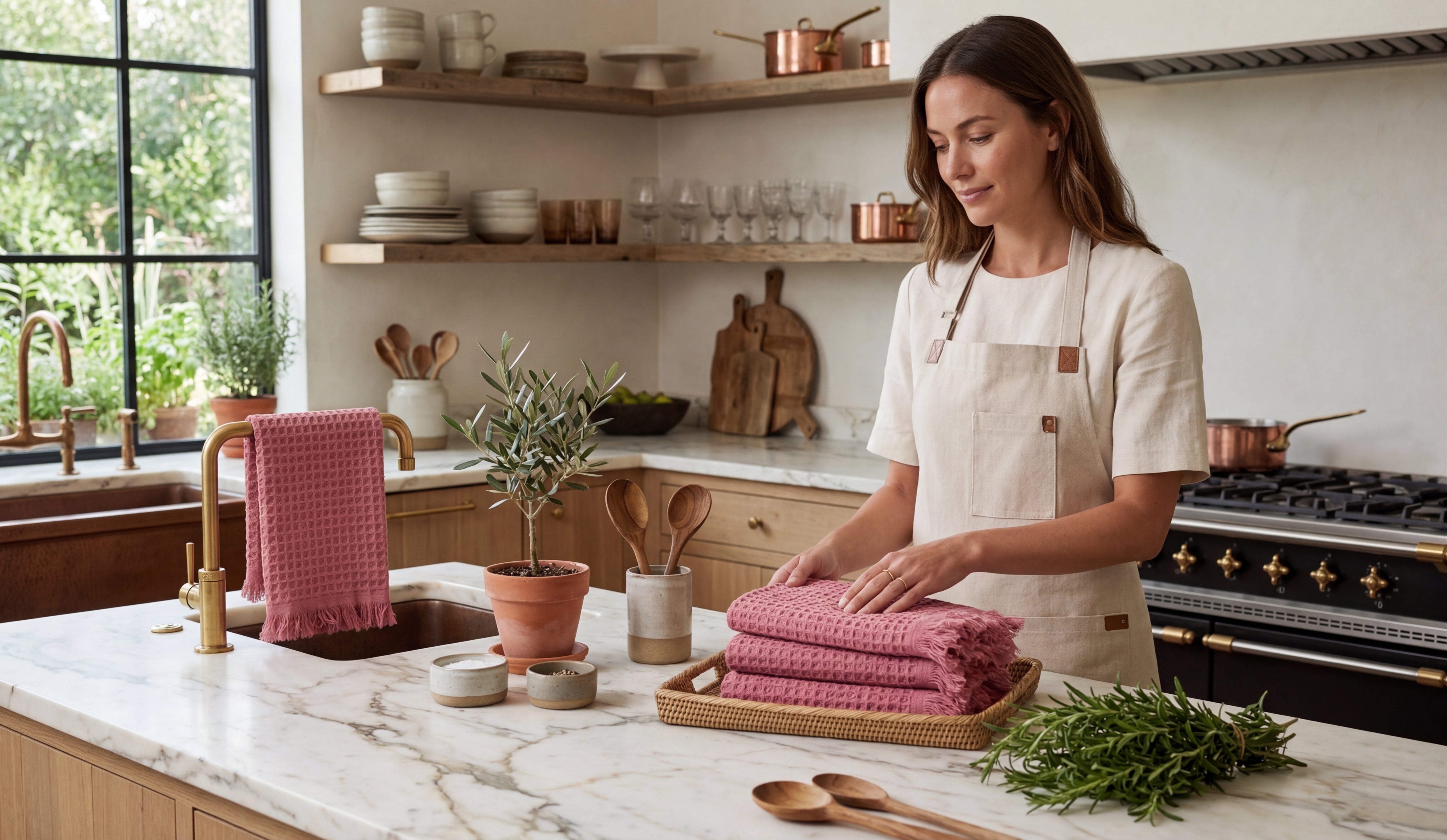 Waffle Kitchen Towels