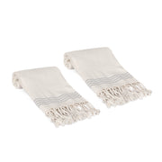 Whisper Weight Turkish Cotton Hand Towel Set of 2