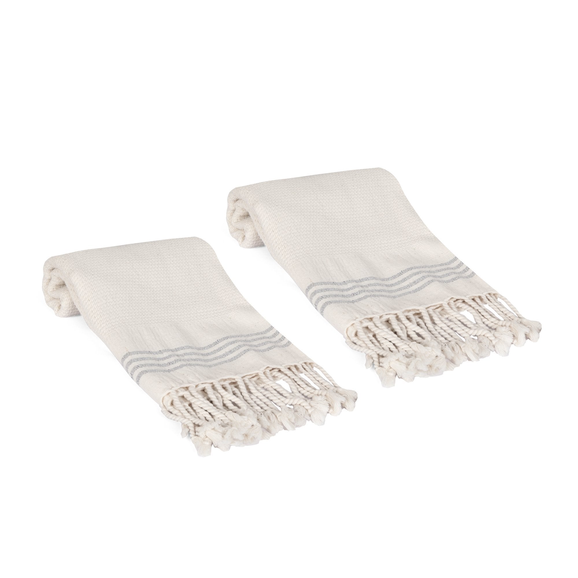 Whisper Weight Turkish Cotton Hand Towel Set of 2