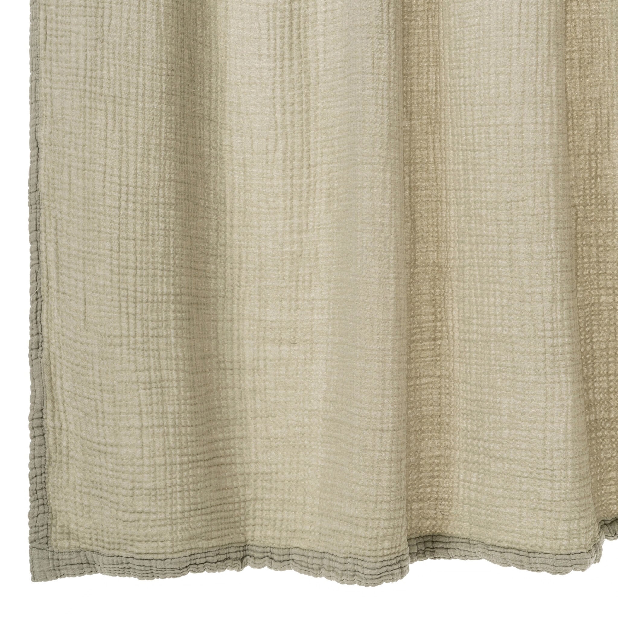 Soho Supersoft 4-Layer Cotton Gauze Shower Curtain