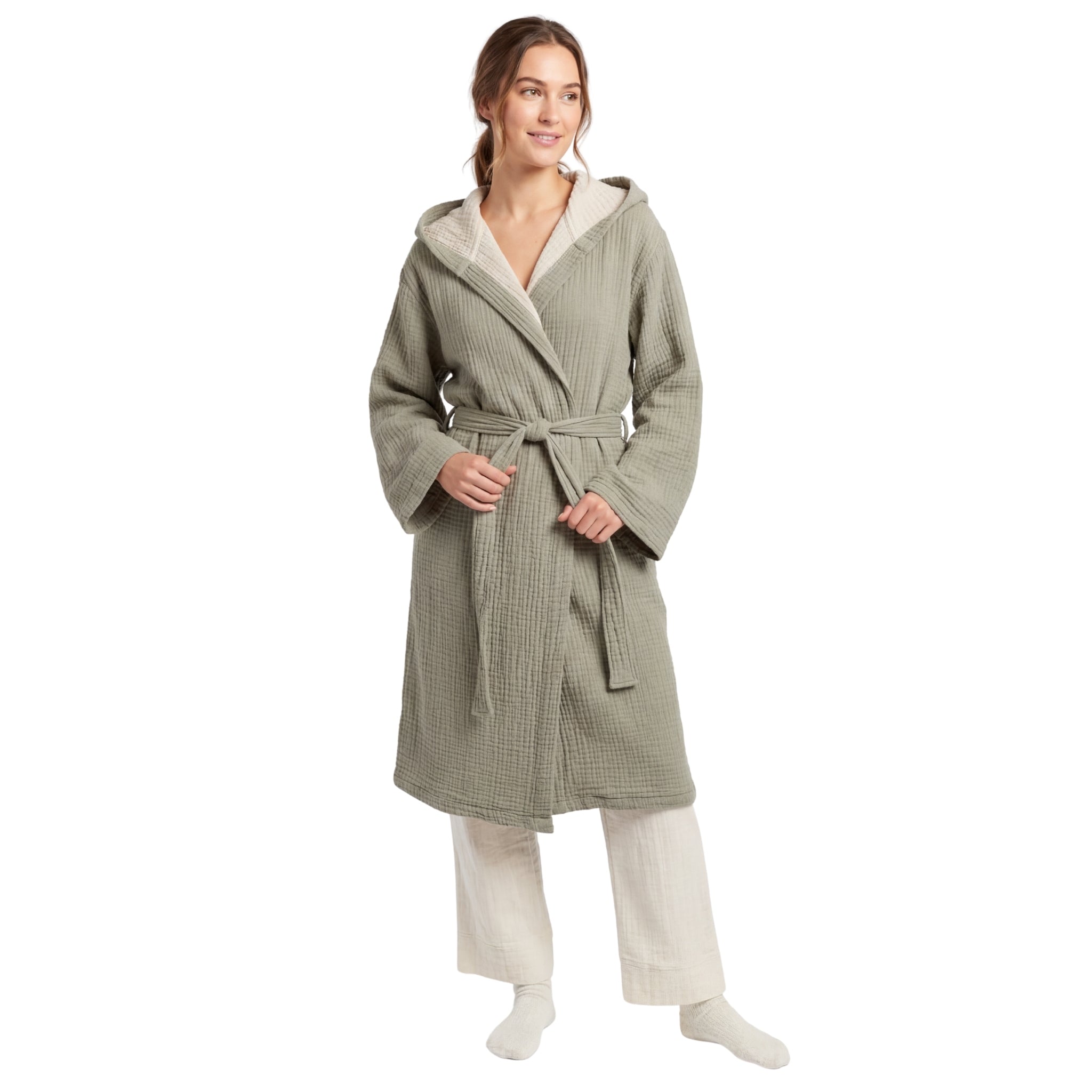 Soho Supersoft 4-Layer Cotton Gauze Robe