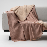 Soho Supersoft 4-Layer Cotton Gauze Throw