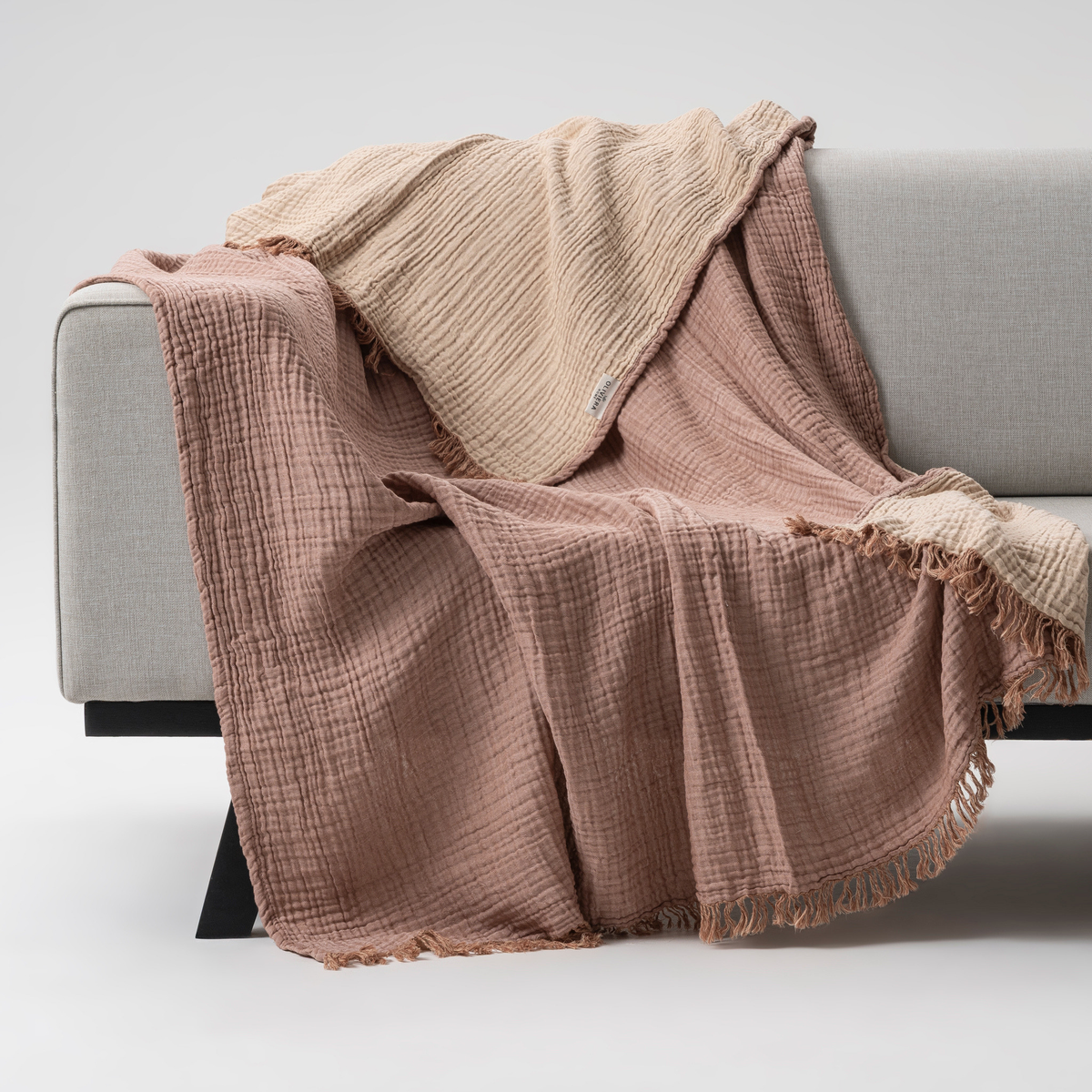 Soho Supersoft 4-Layer Cotton Gauze Throw