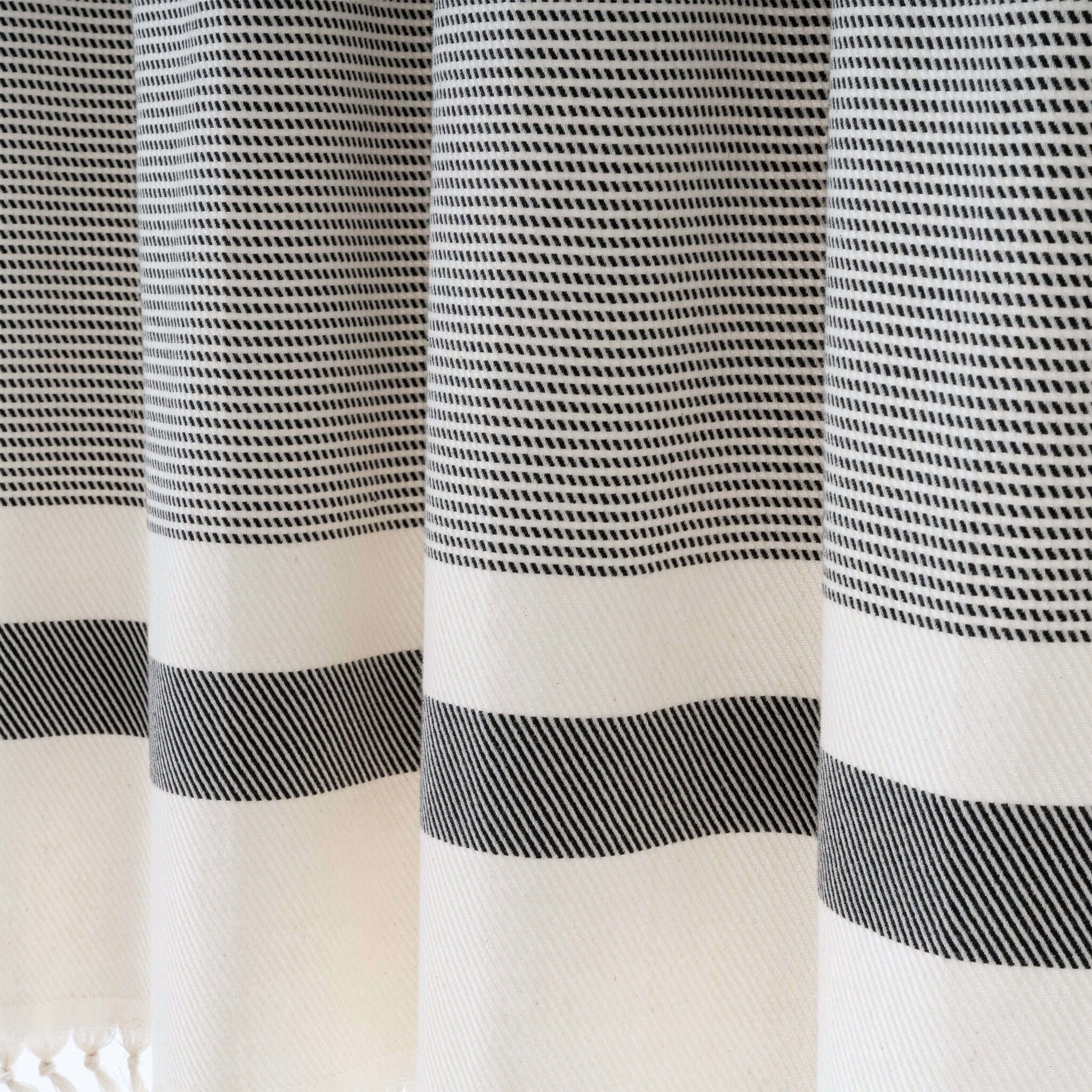 Pixel Turkish Cotton Shower Curtain