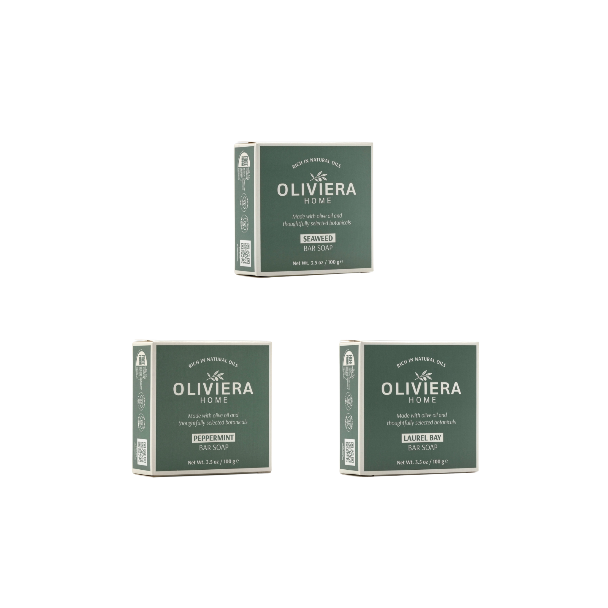Coastal Herb Bar Soap Trio