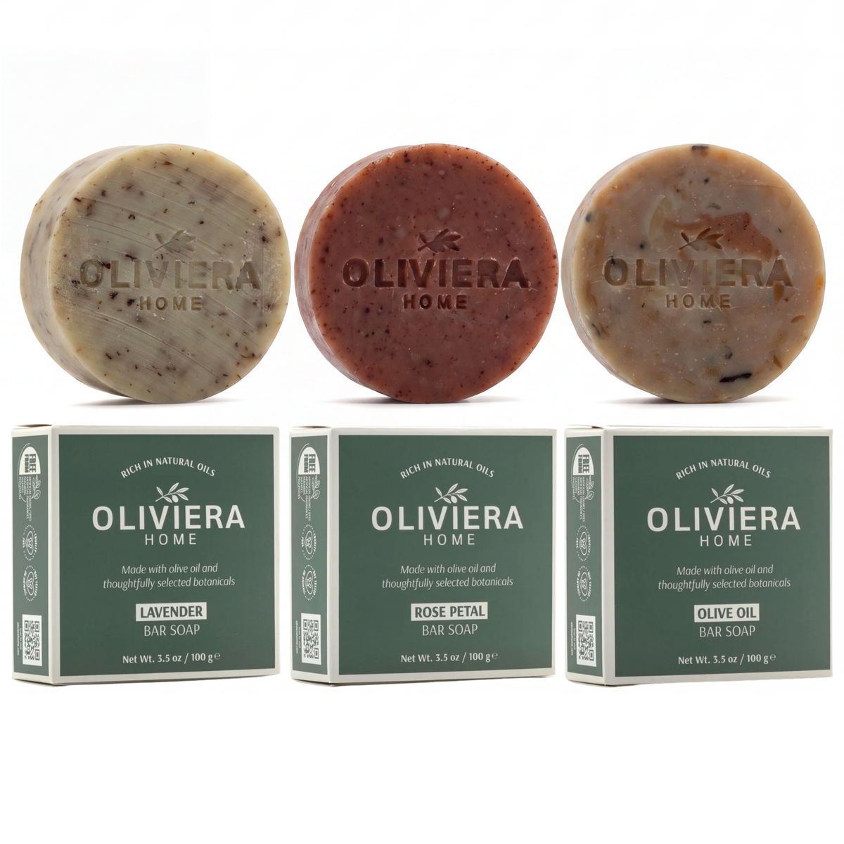 Mediterranean Ritual Bar Soap Trio