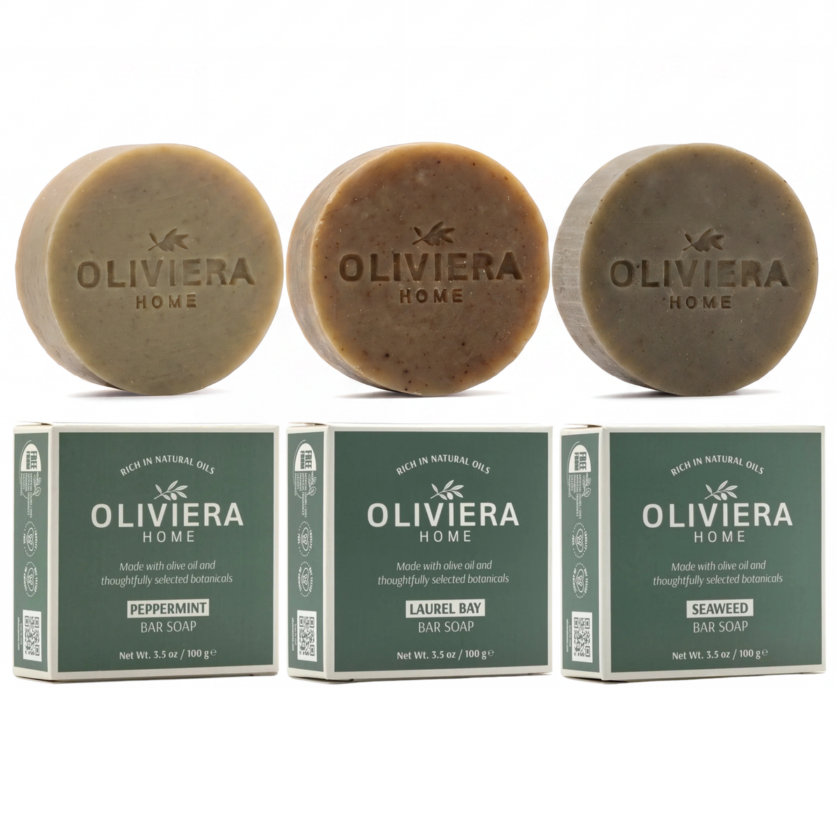 Coastal Herb Bar Soap Trio
