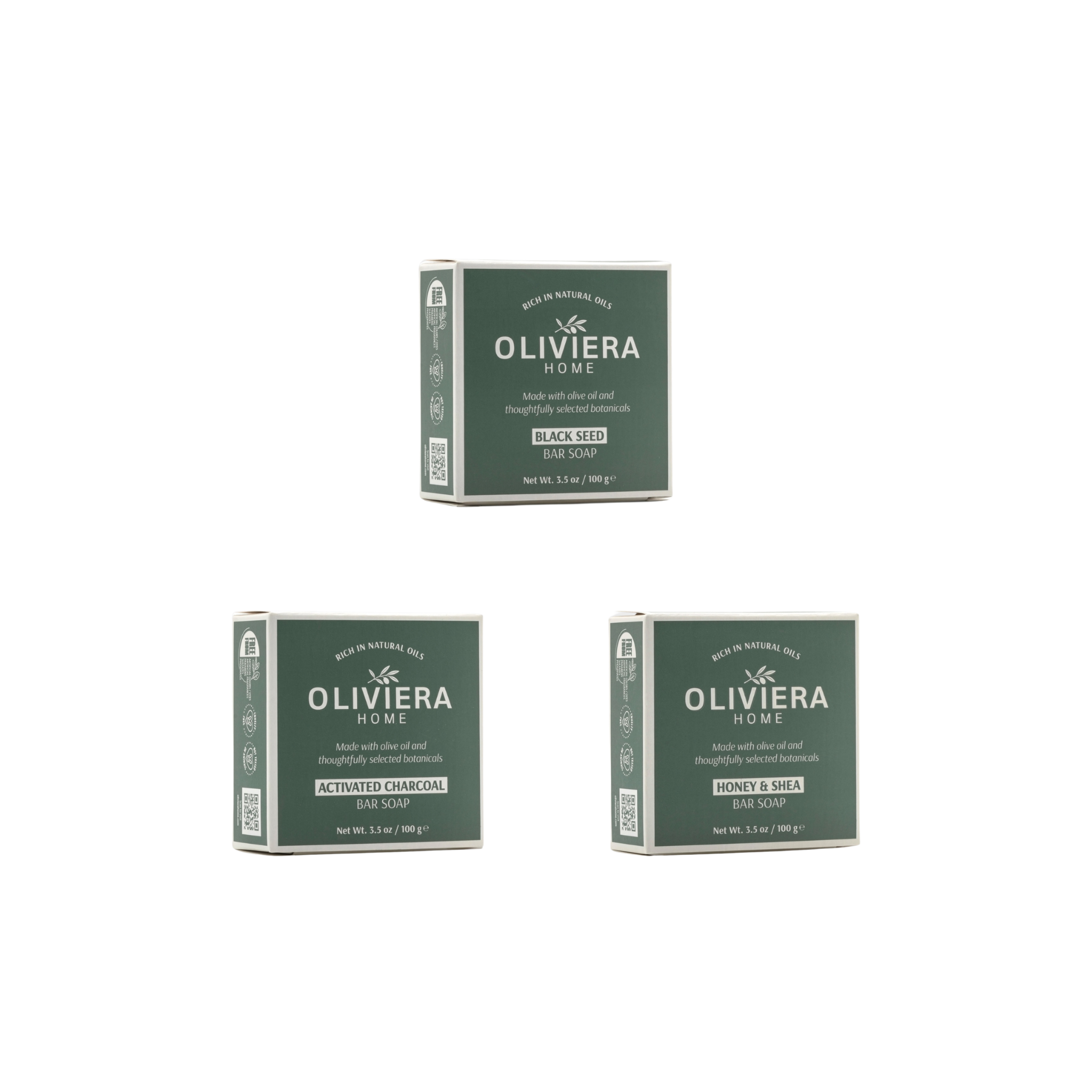 Purity & Care Bar Soap Trio