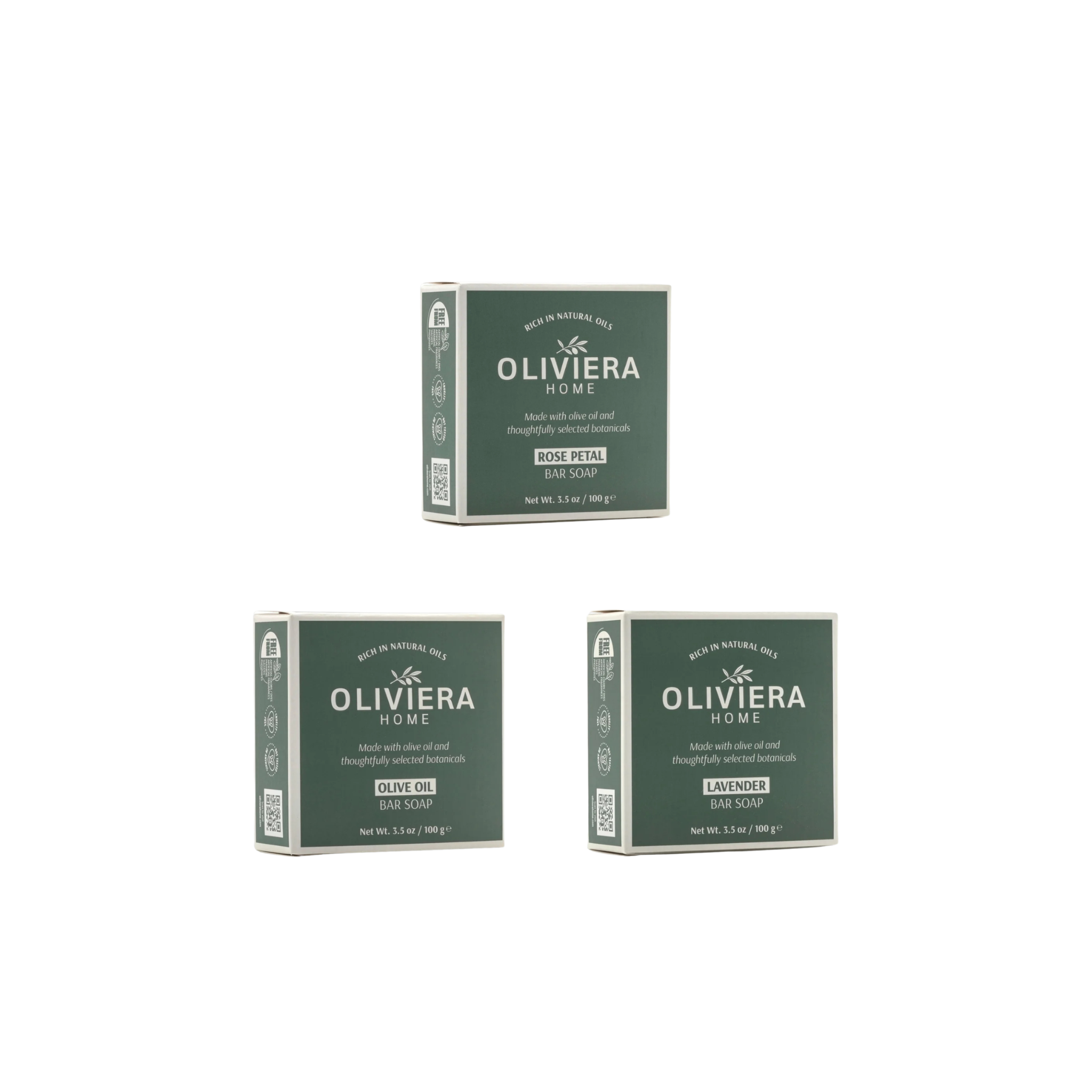 Mediterranean Ritual Bar Soap Trio