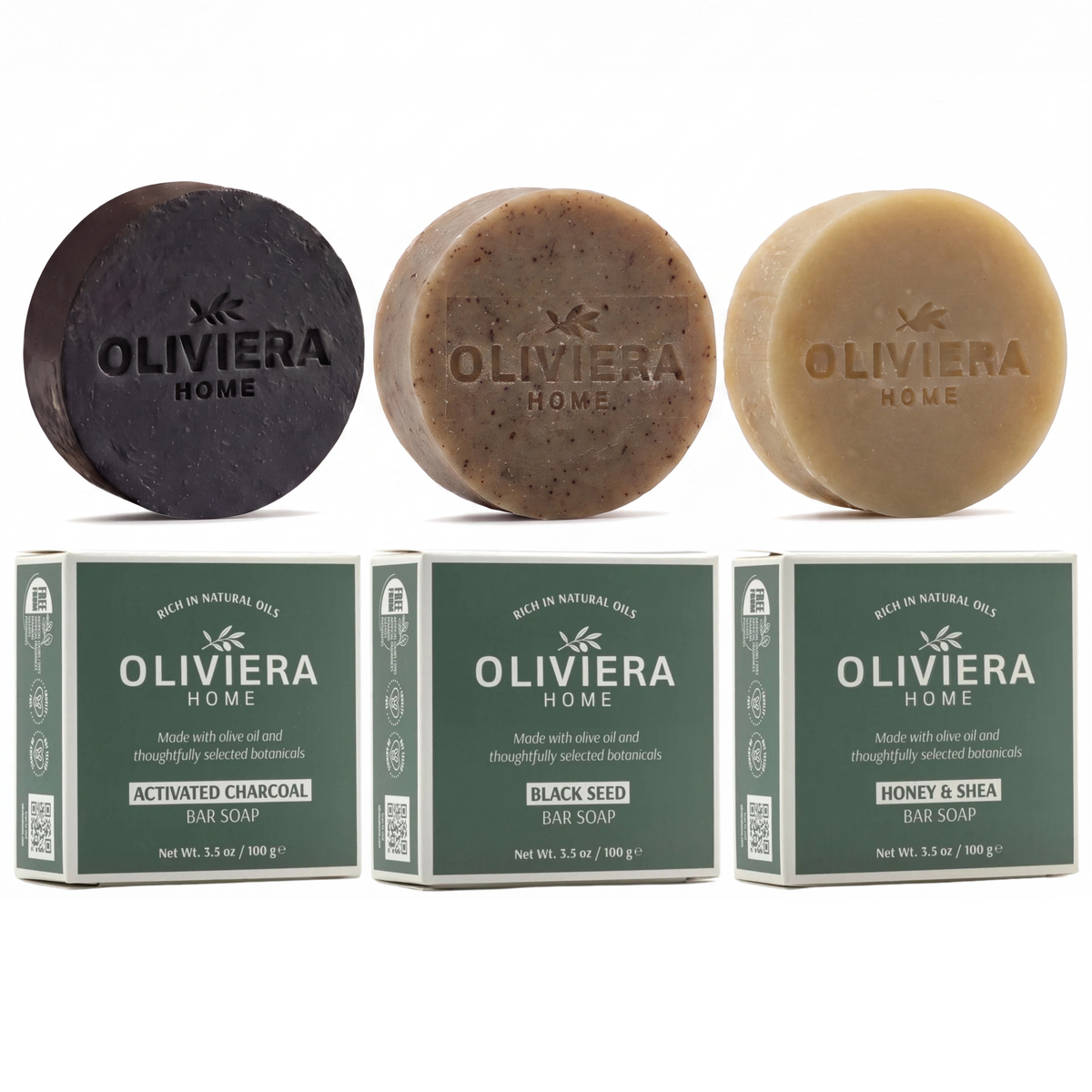 Purity & Care Bar Soap Trio