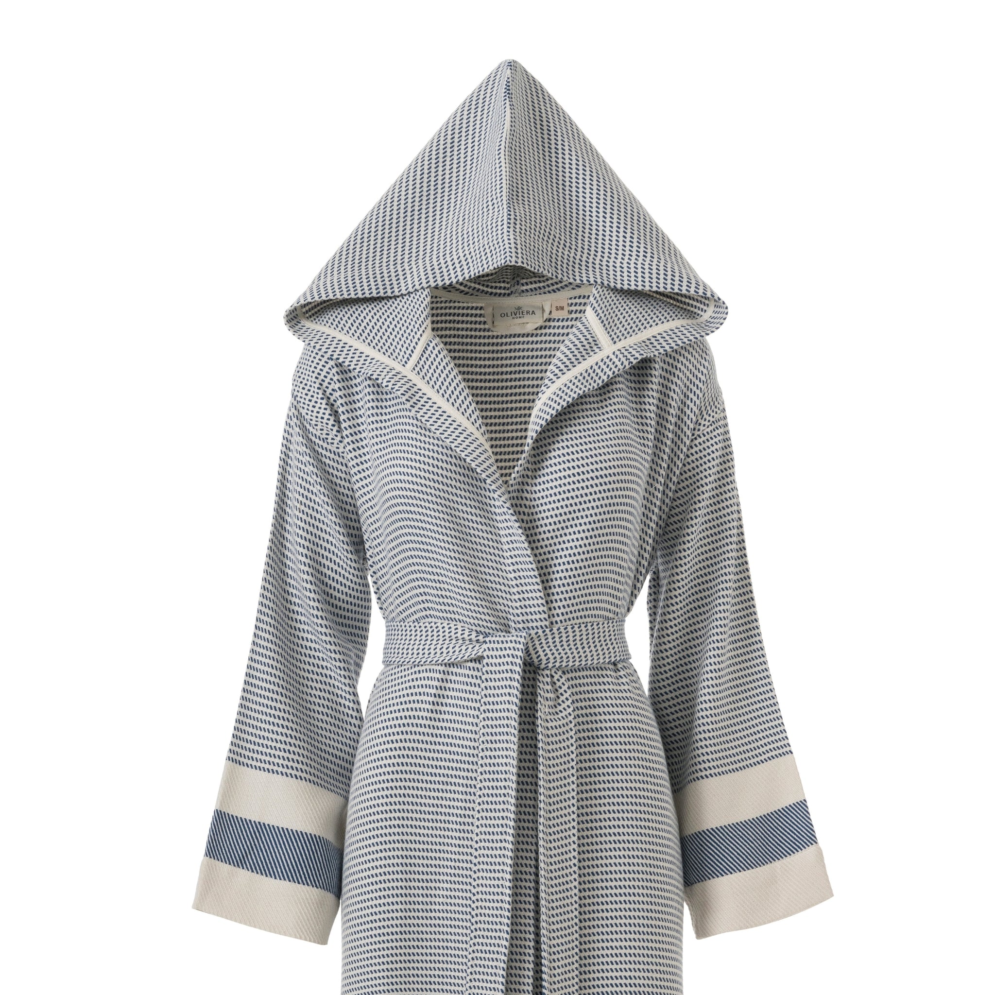 Pixel Turkish Cotton Towel Robe