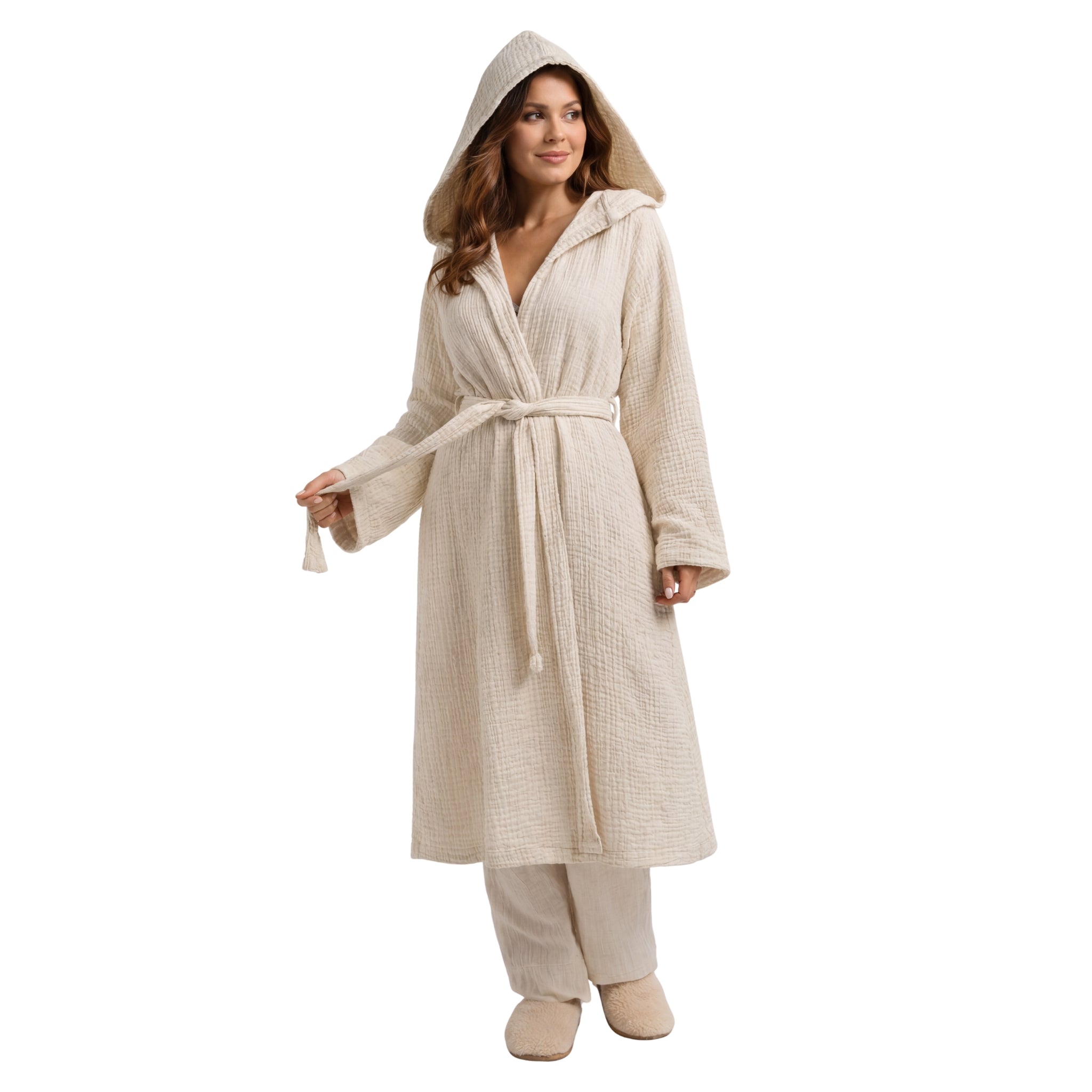 Soho Supersoft 4-Layer Cotton Gauze Robe