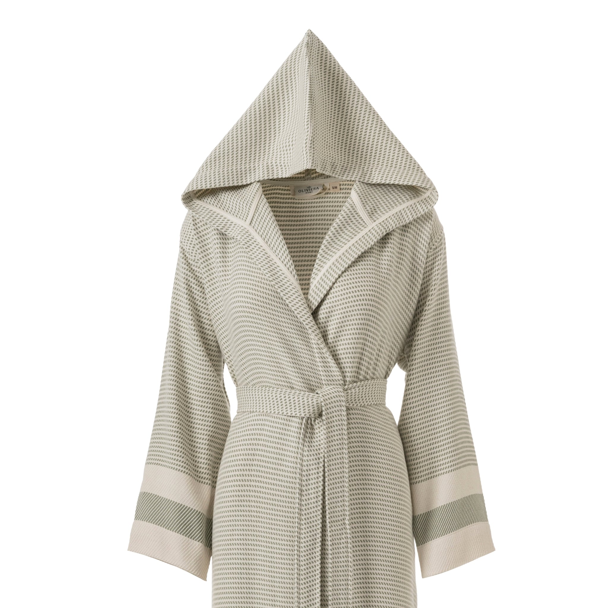 Pixel Turkish Cotton Towel Robe