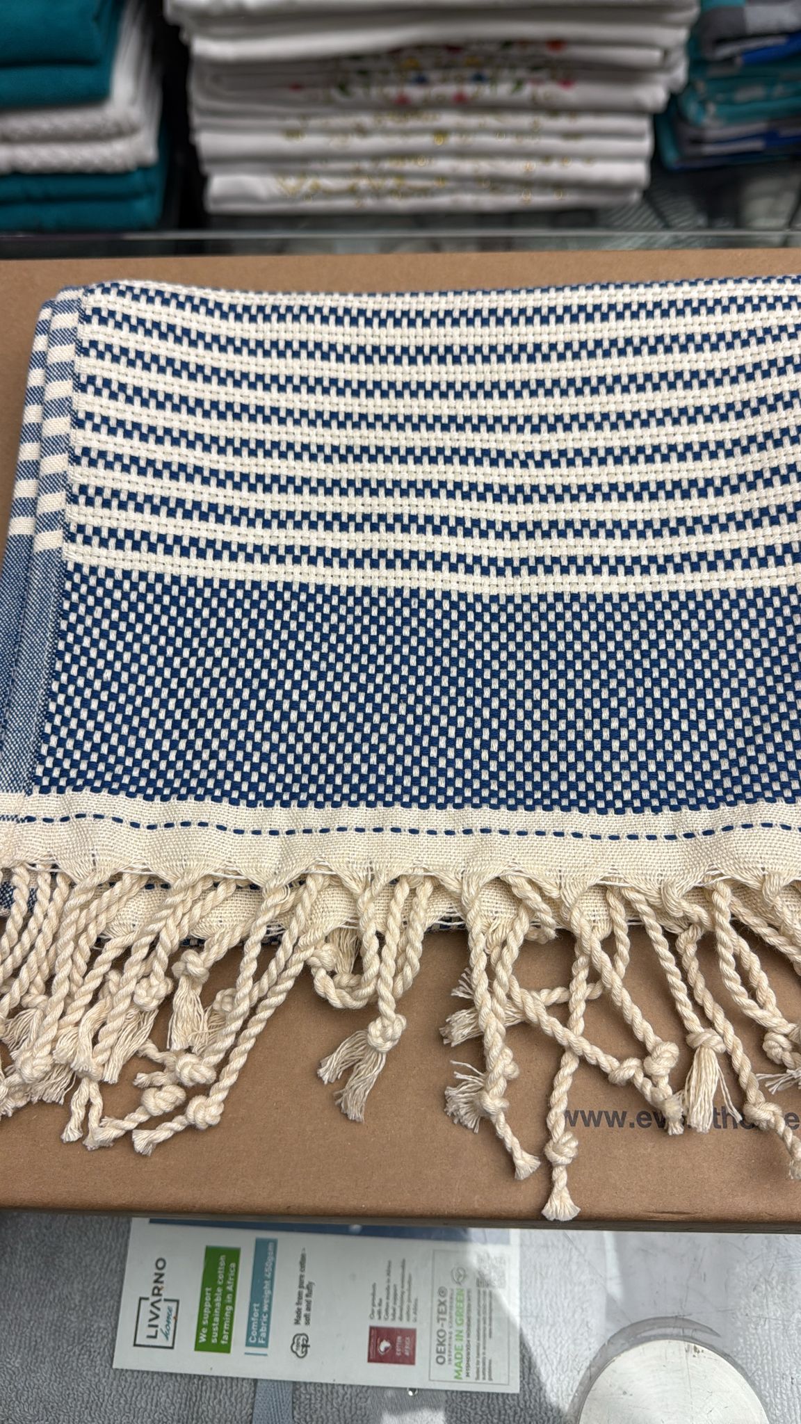 Zipper Turkish Cotton Hand & Kitchen Towel