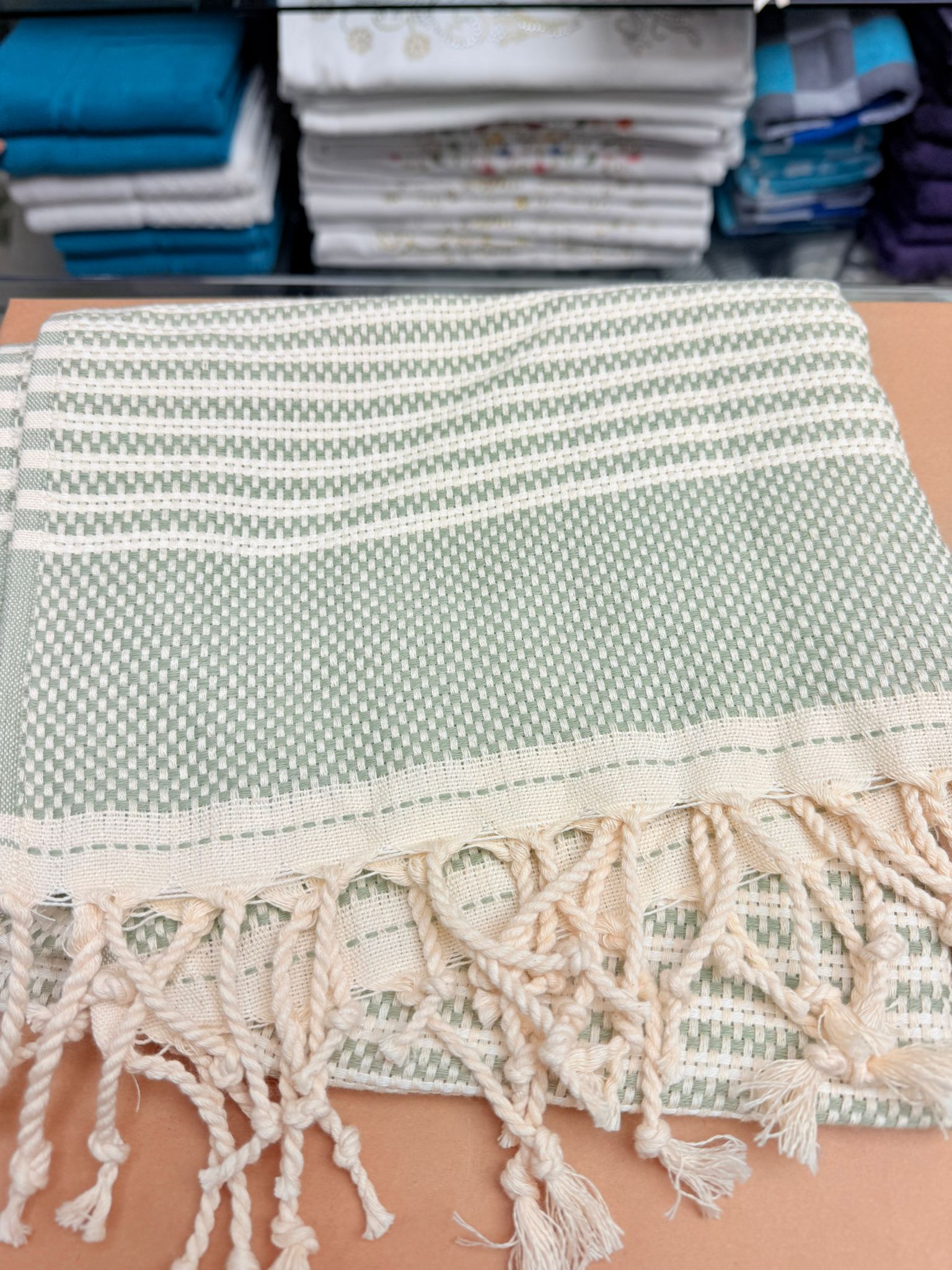 Zipper Turkish Cotton Hand & Kitchen Towel