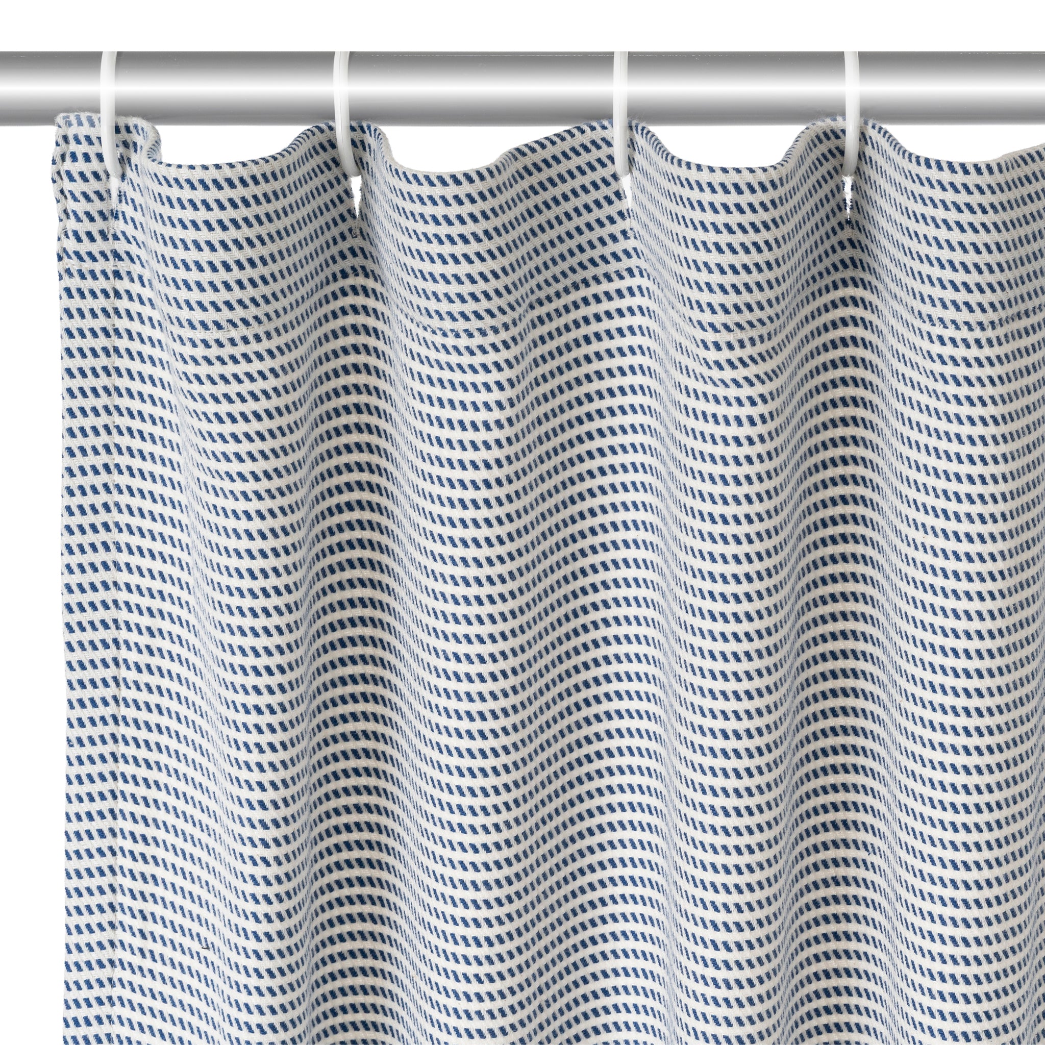 Pixel Turkish Cotton Shower Curtain