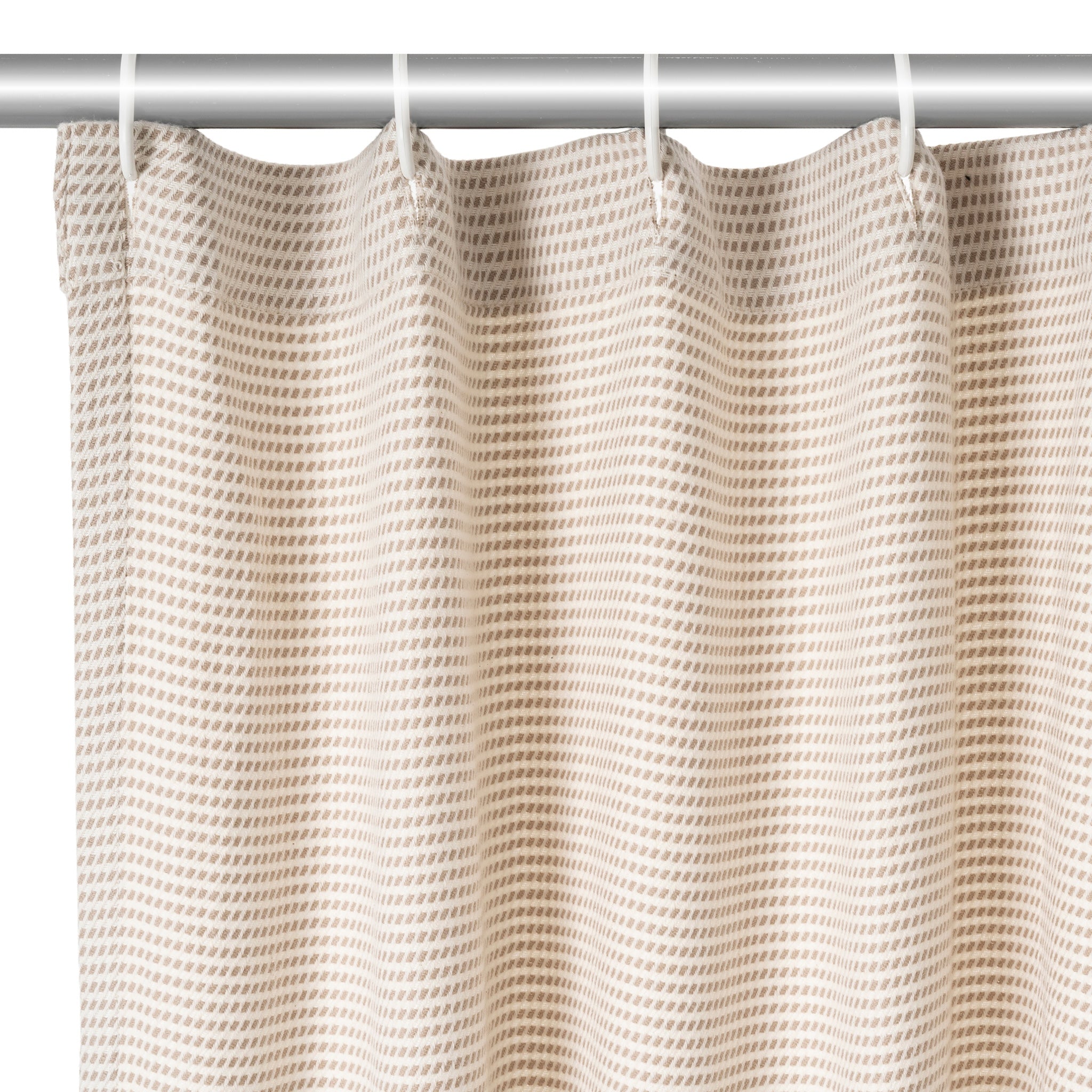 Pixel Turkish Cotton Shower Curtain