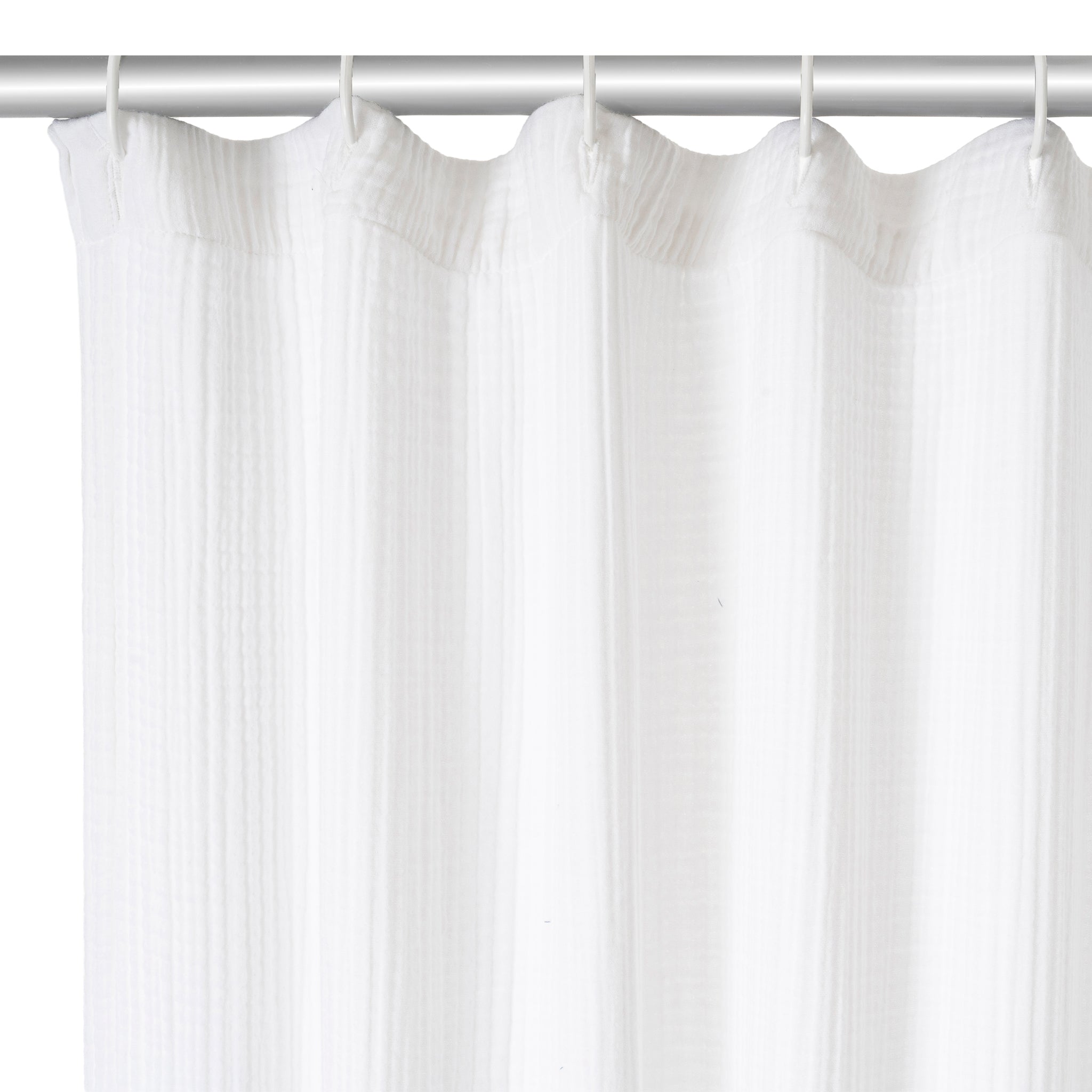 Soho Supersoft 4-Layer Cotton Gauze Shower Curtain