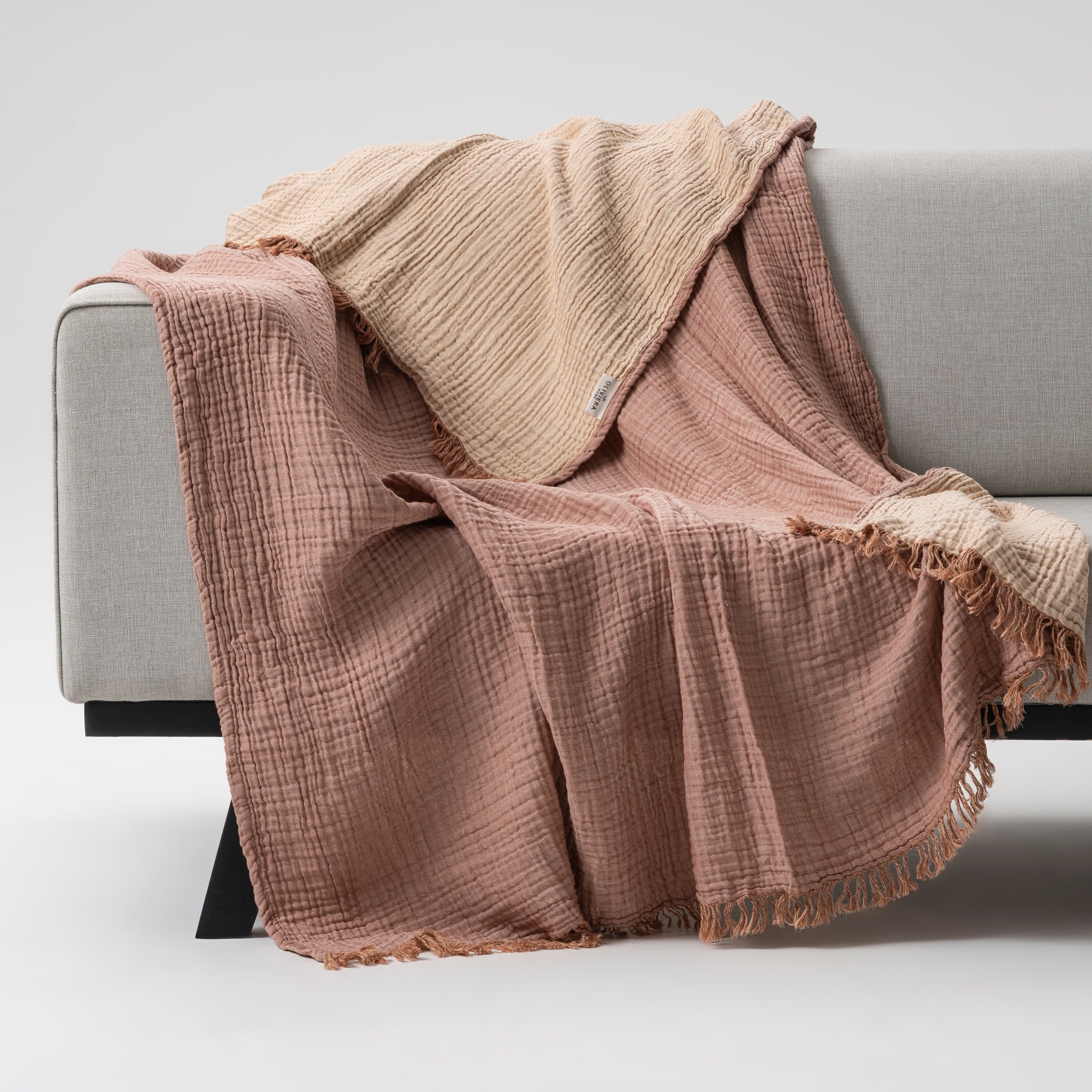 Soho Supersoft 4-Layer Cotton Gauze Throw