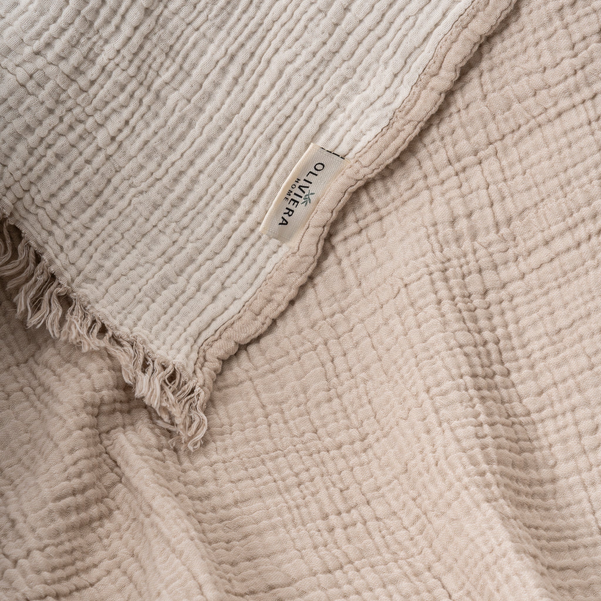Soho Supersoft 4-Layer Cotton Gauze Throw