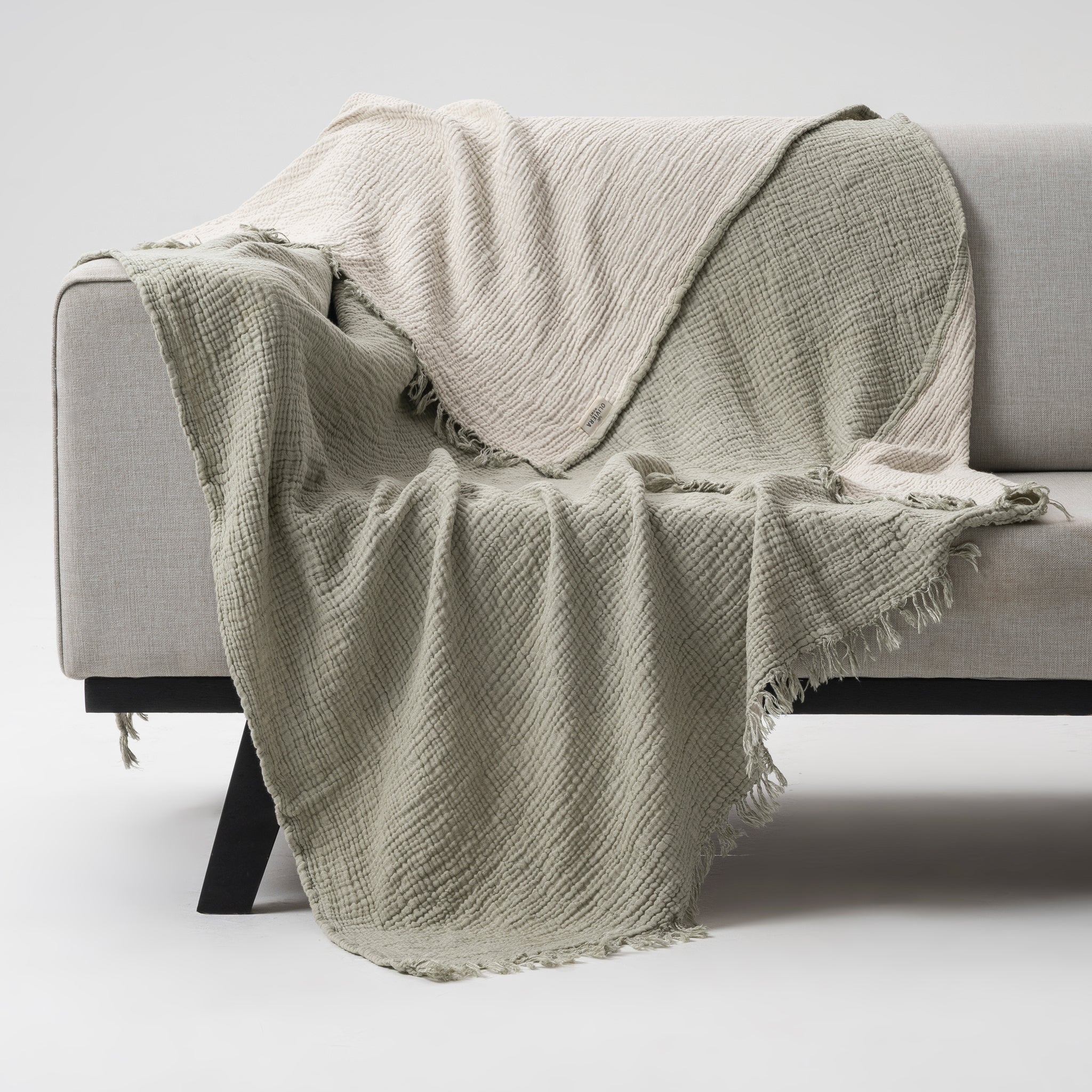 Soho Supersoft 4-Layer Cotton Gauze Throw
