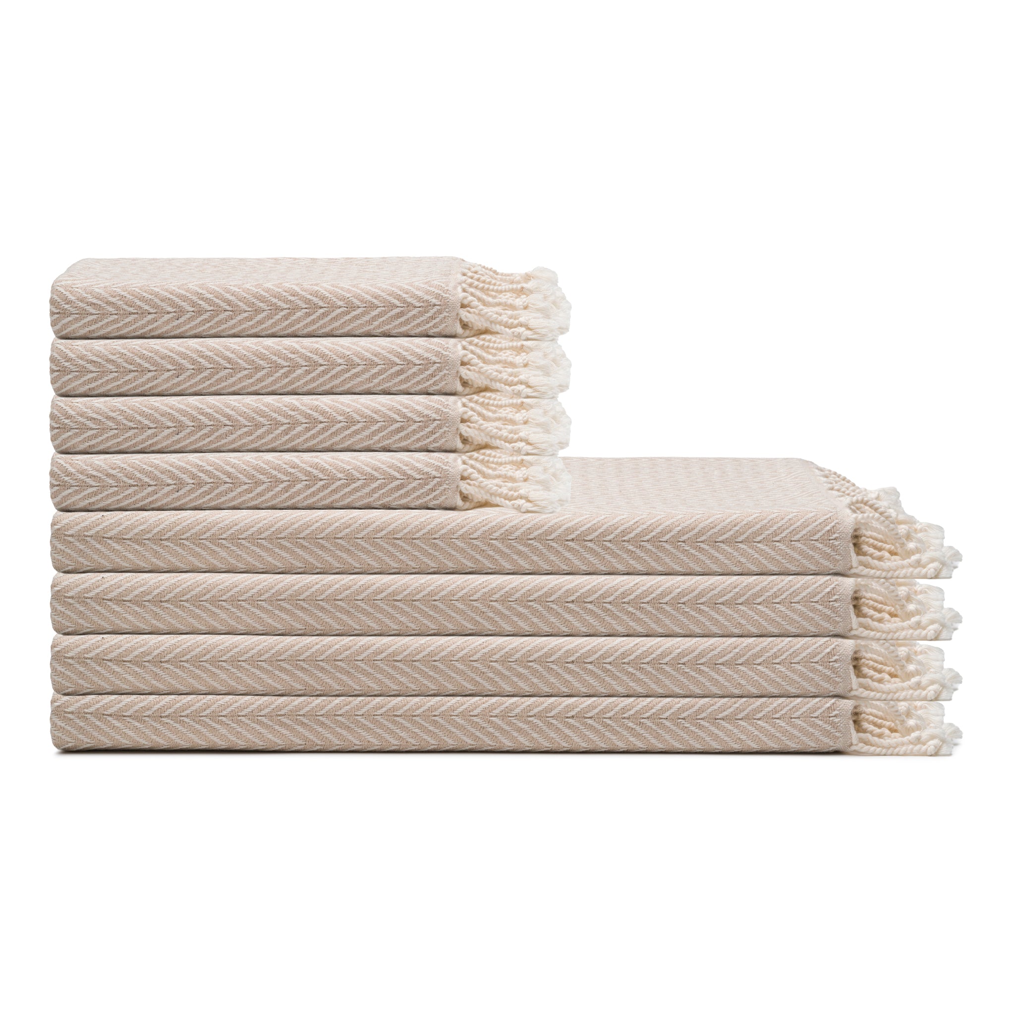 Herringbone Turkish Cotton Towel Bundle