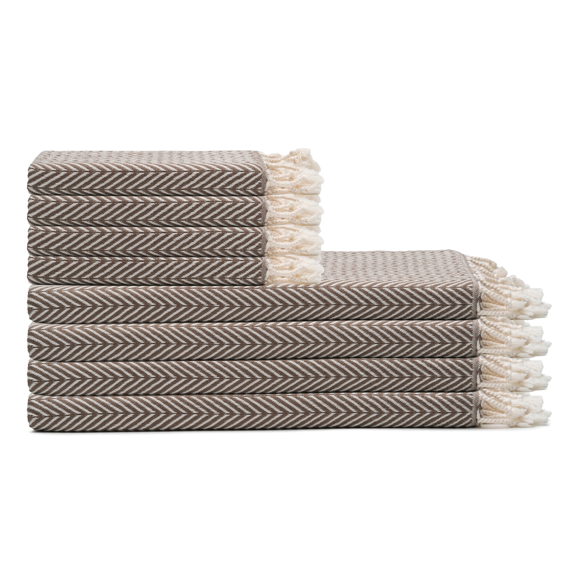 Herringbone Turkish Cotton Towel Bundle