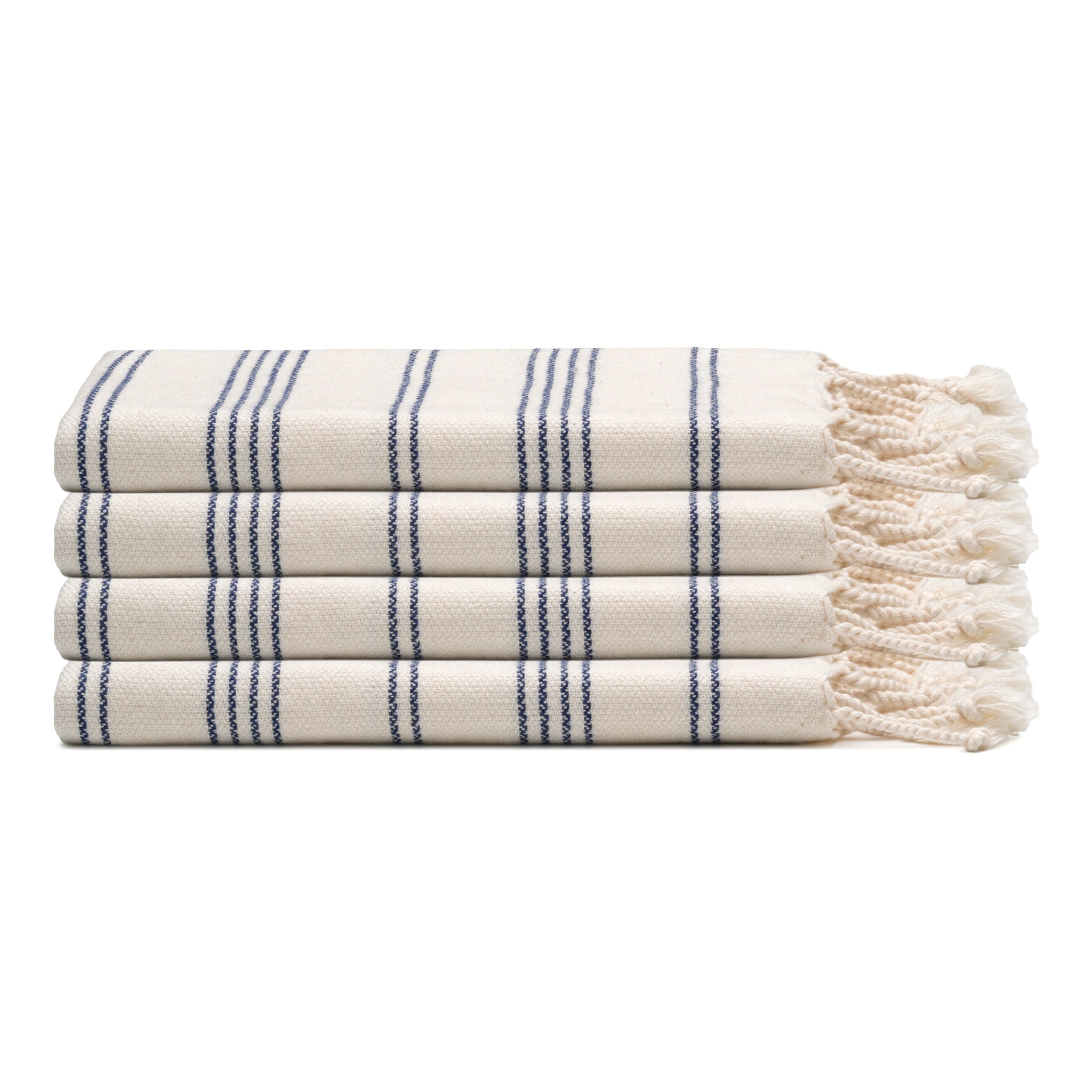 Heritage Stripe Turkish Cotton Hand Towel Bundle