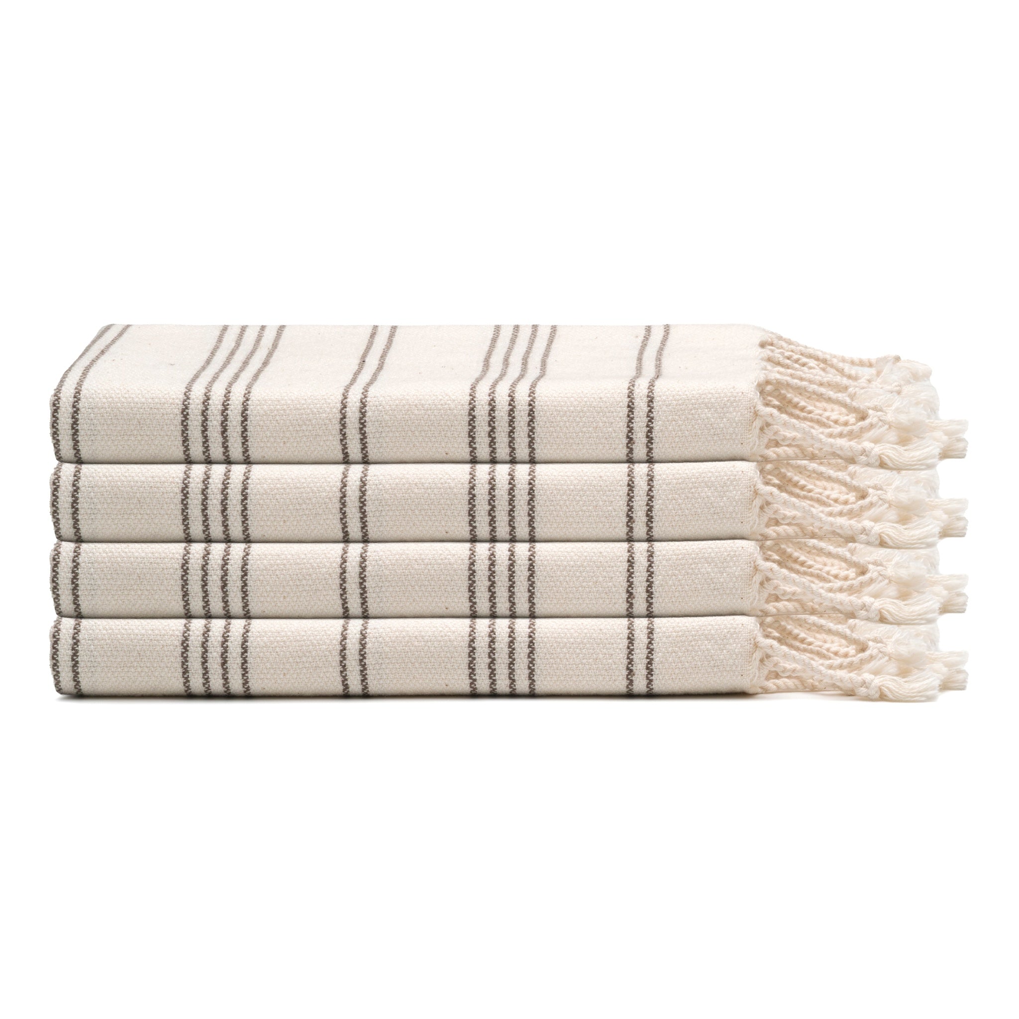 Heritage Stripe Turkish Cotton Hand Towel Bundle