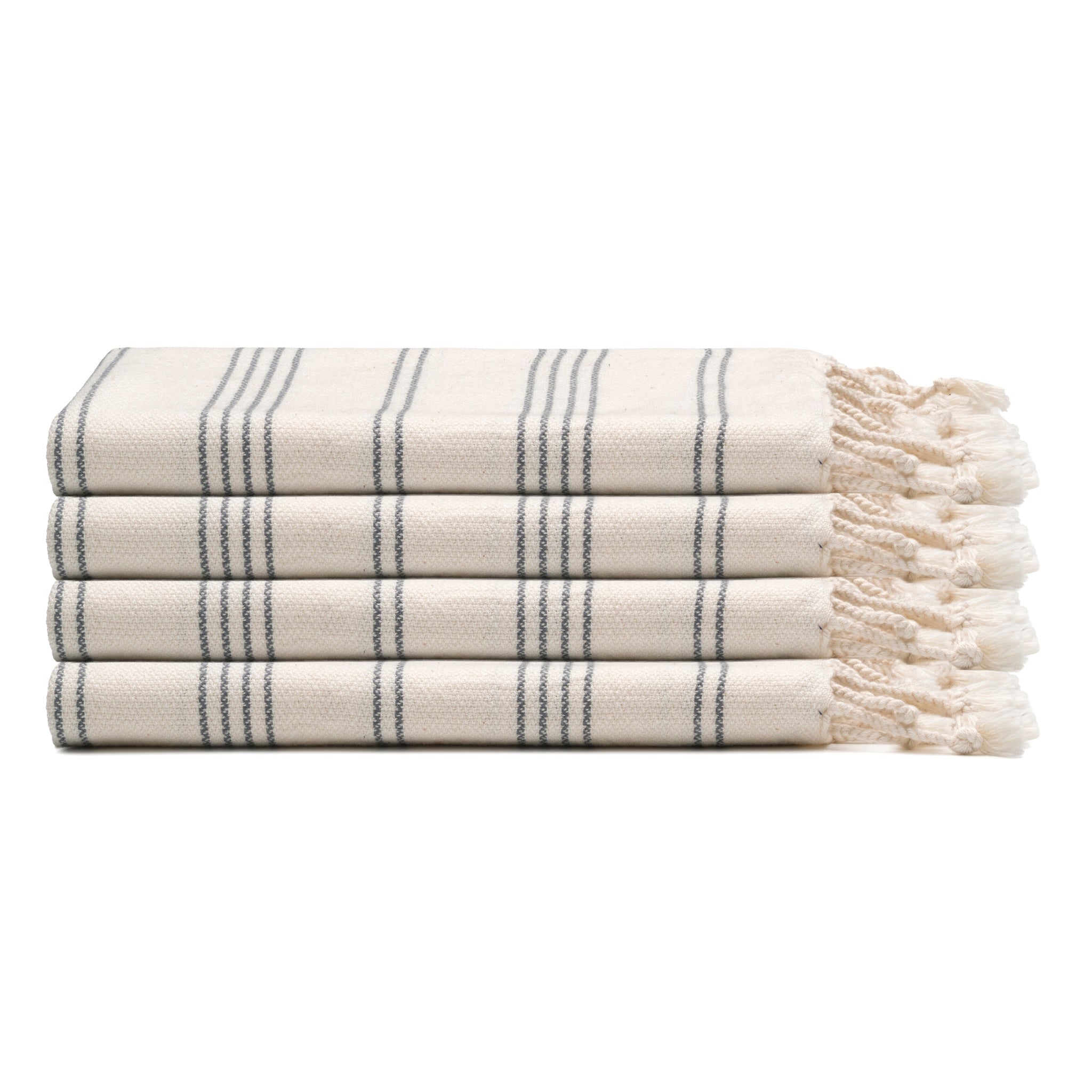 Heritage Stripe Turkish Cotton Hand Towel Bundle