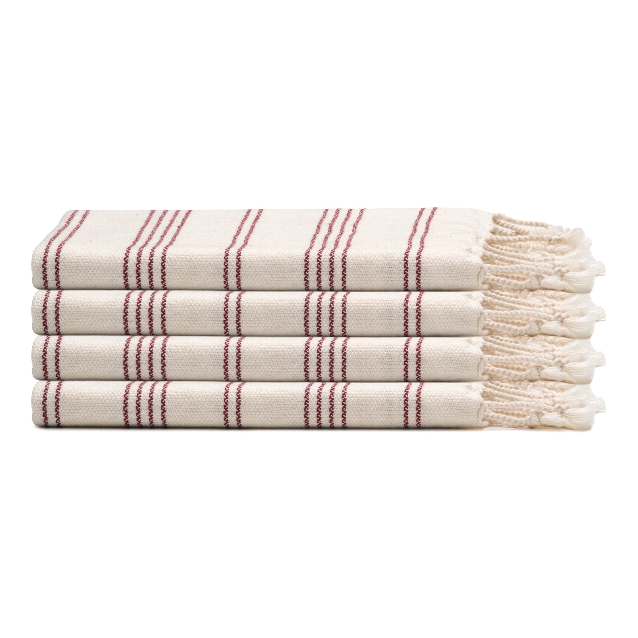 Heritage Stripe Turkish Cotton Hand Towel Bundle