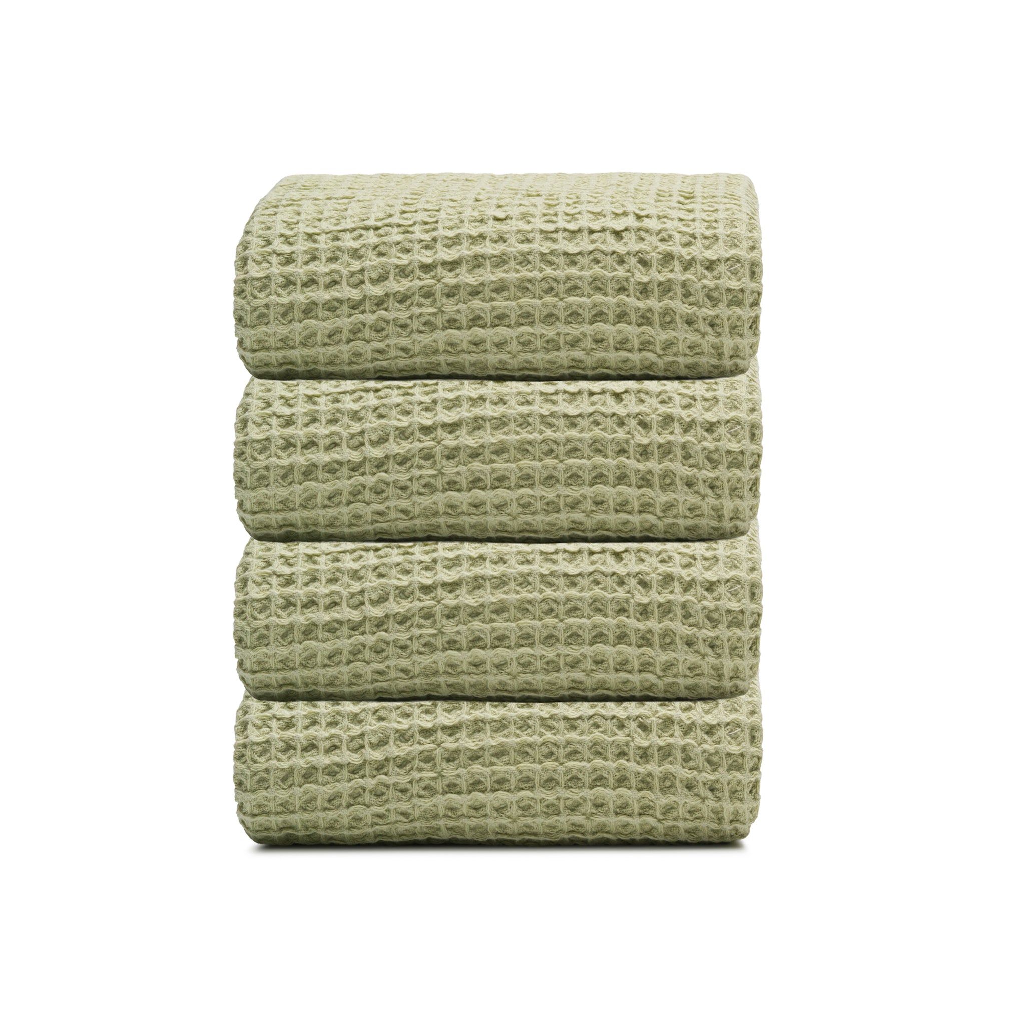 Waffle Turkish Cotton Hand Towel Bundle