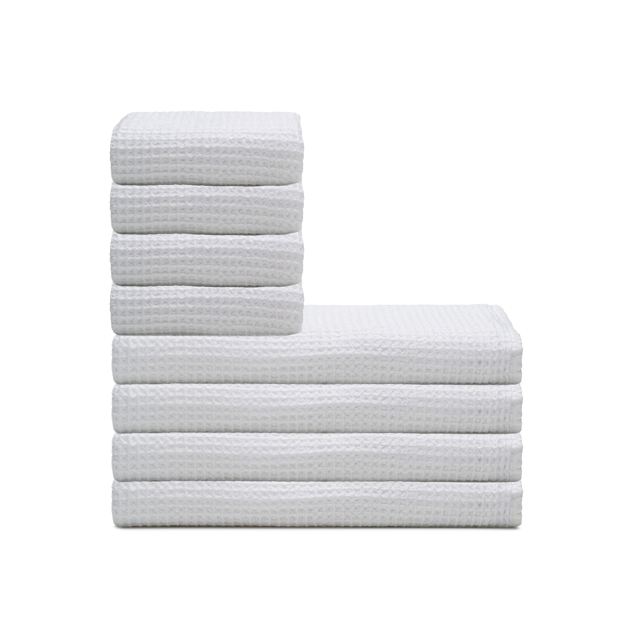 Waffle Turkish Cotton Towel Bundle