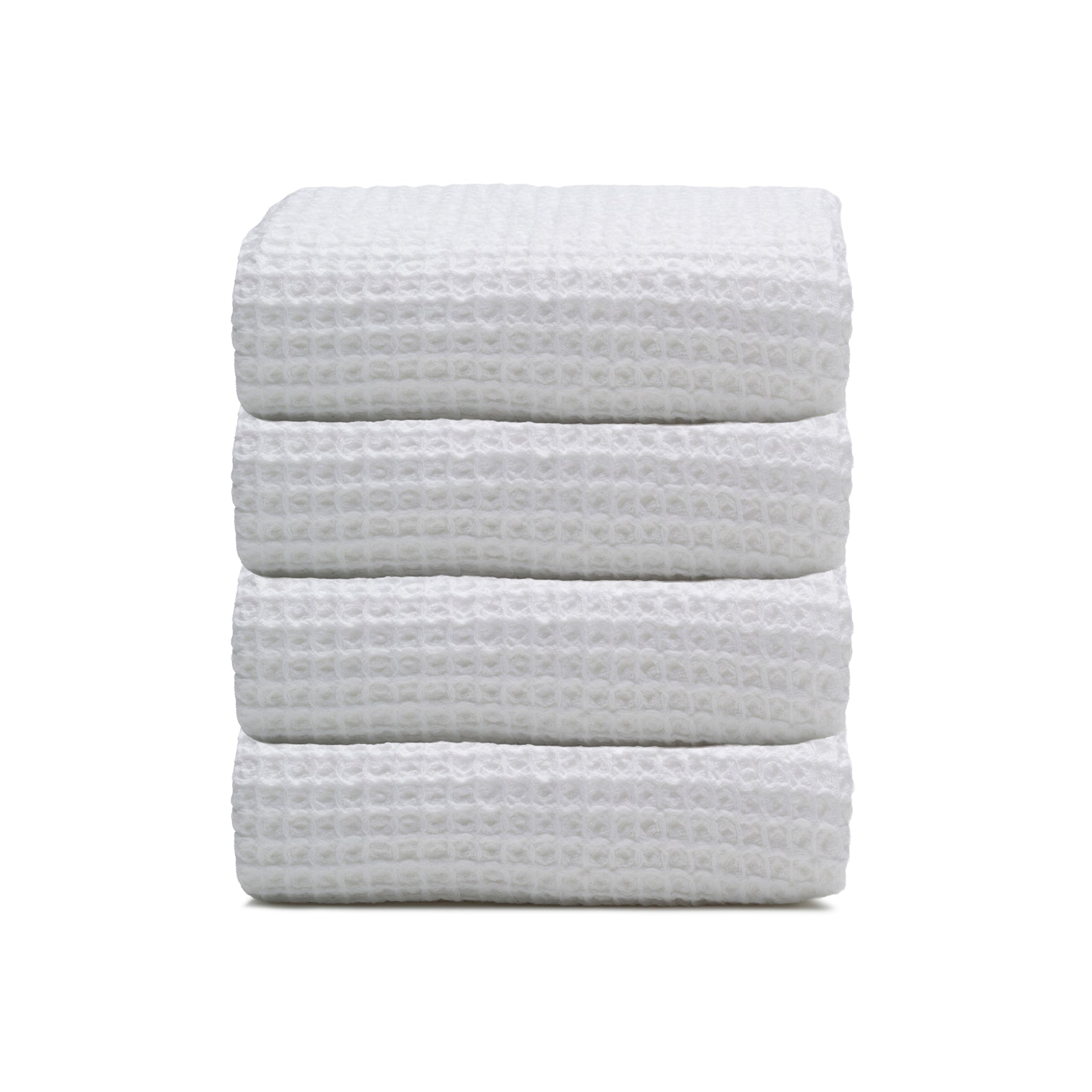 Waffle Turkish Cotton Hand Towel Bundle