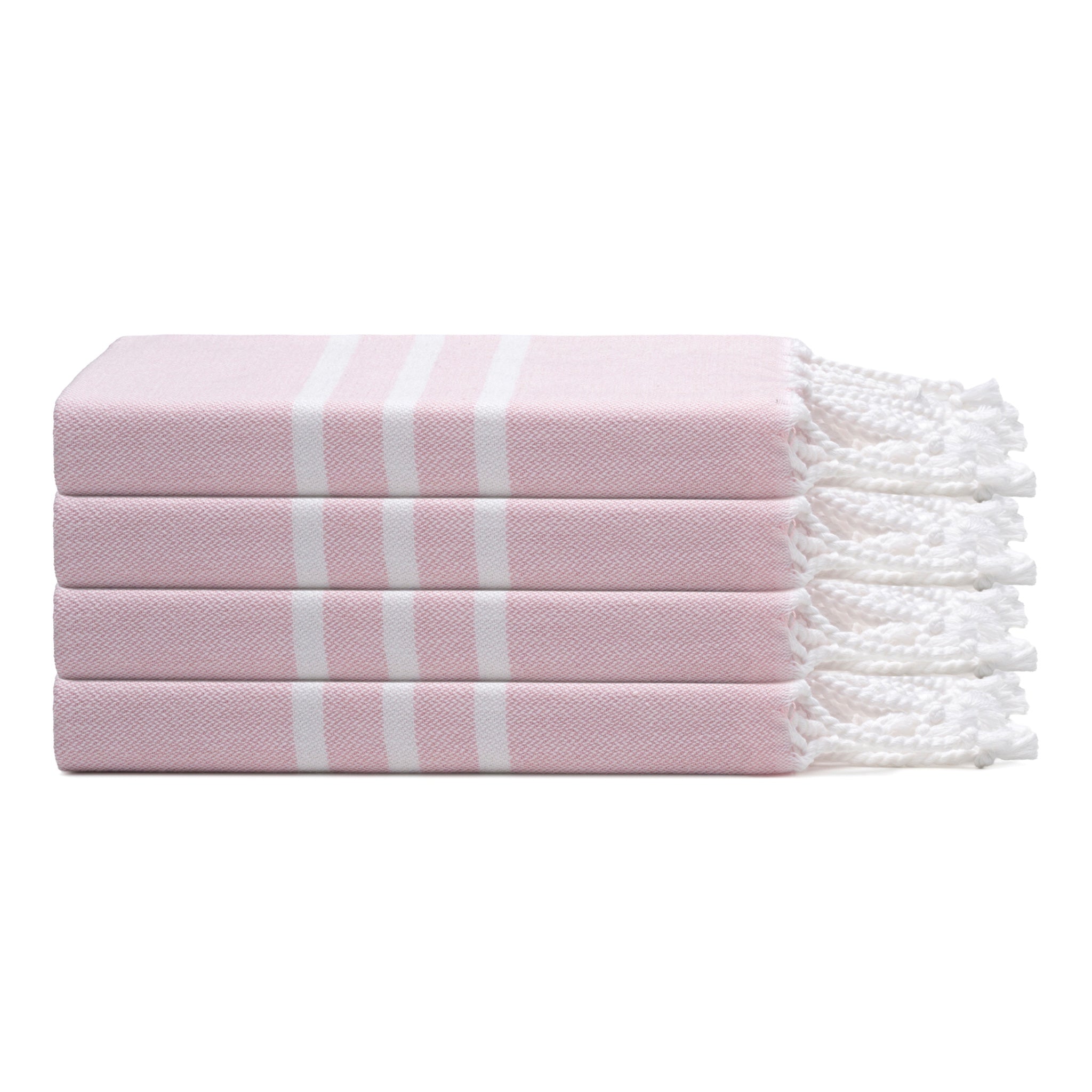 Trio Stripe Turkish Cotton Hand & Kitchen Towel Bundle