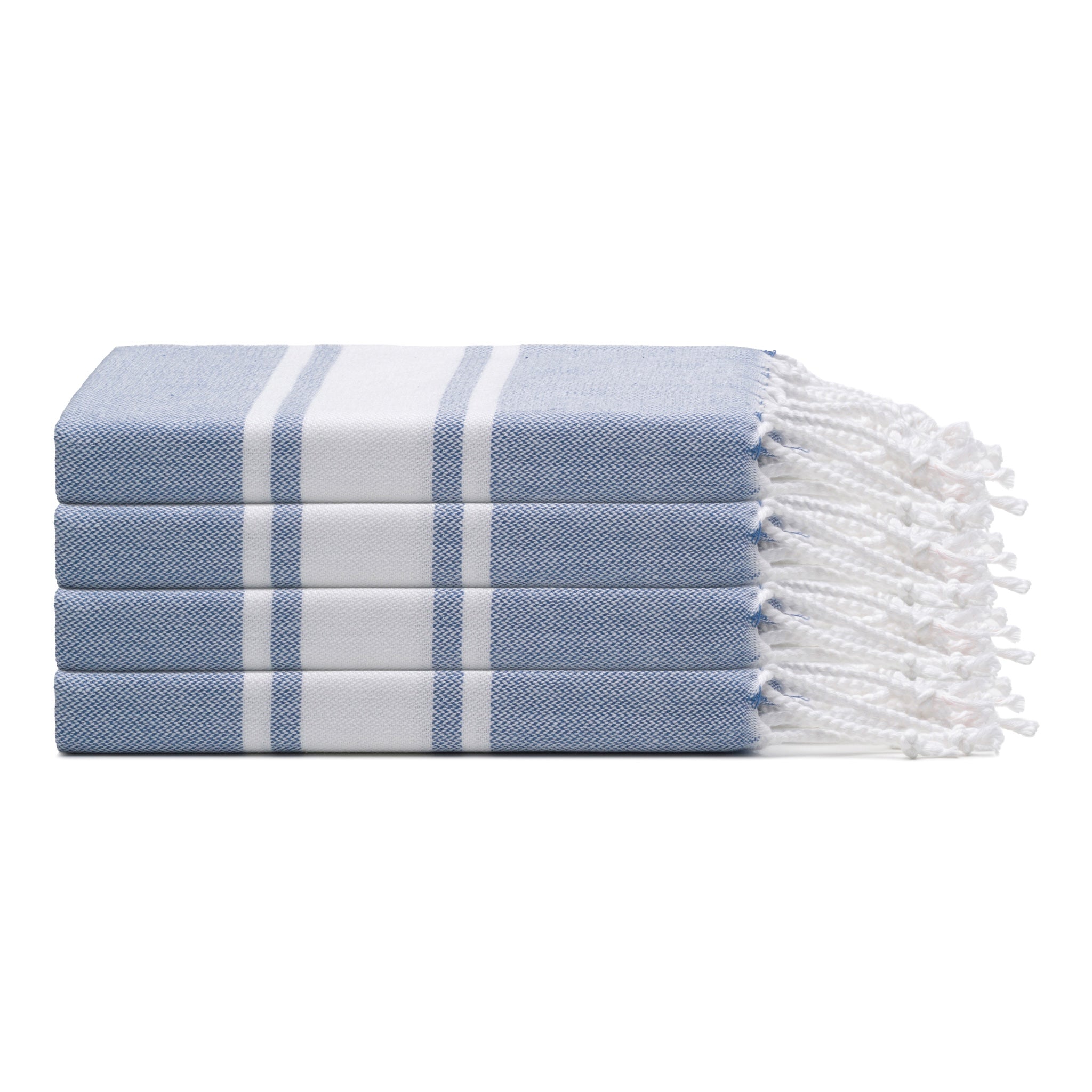 Mono Stripe Turkish Cotton Hand & Kitchen Towel Bundle