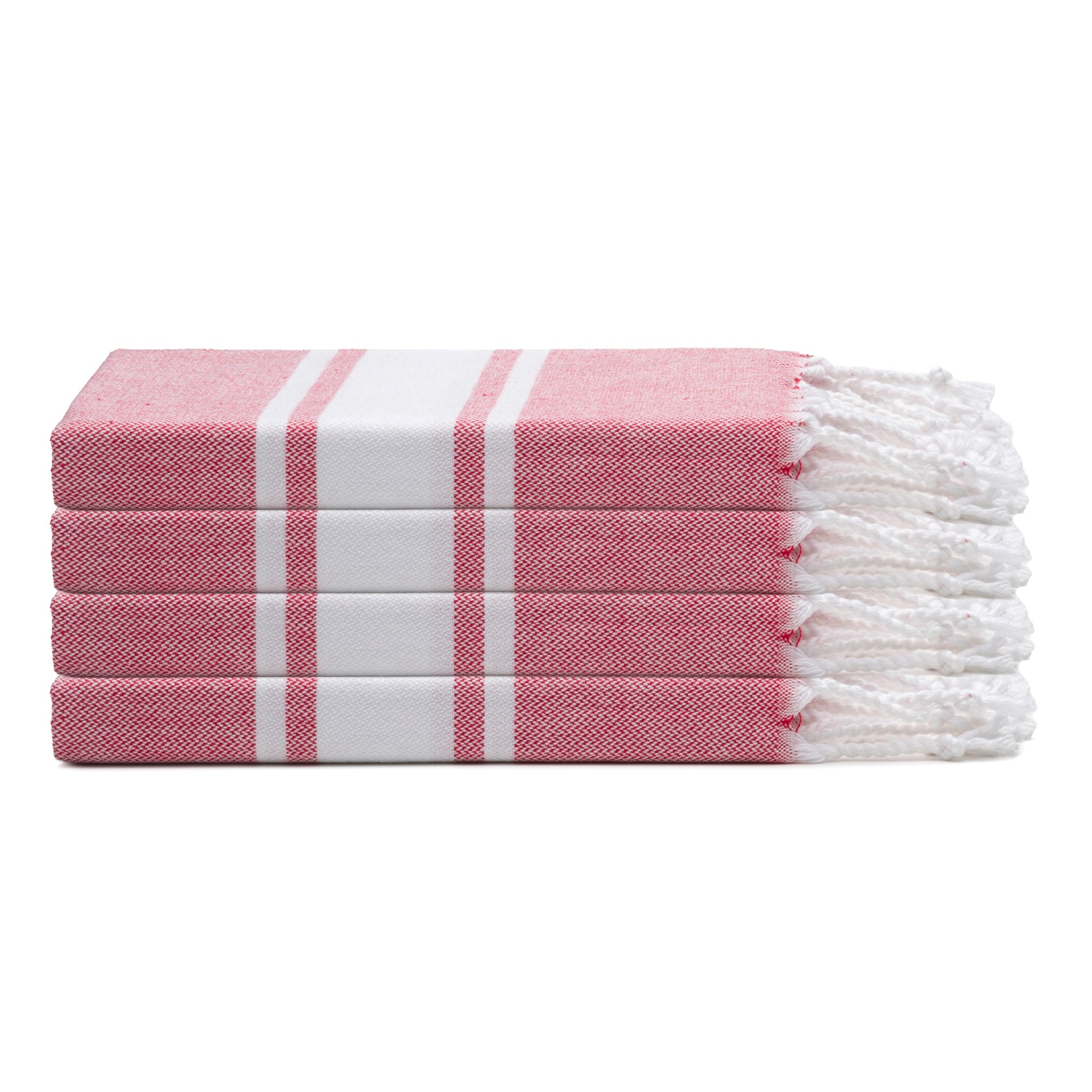 Mono Stripe Turkish Cotton Hand & Kitchen Towel Bundle