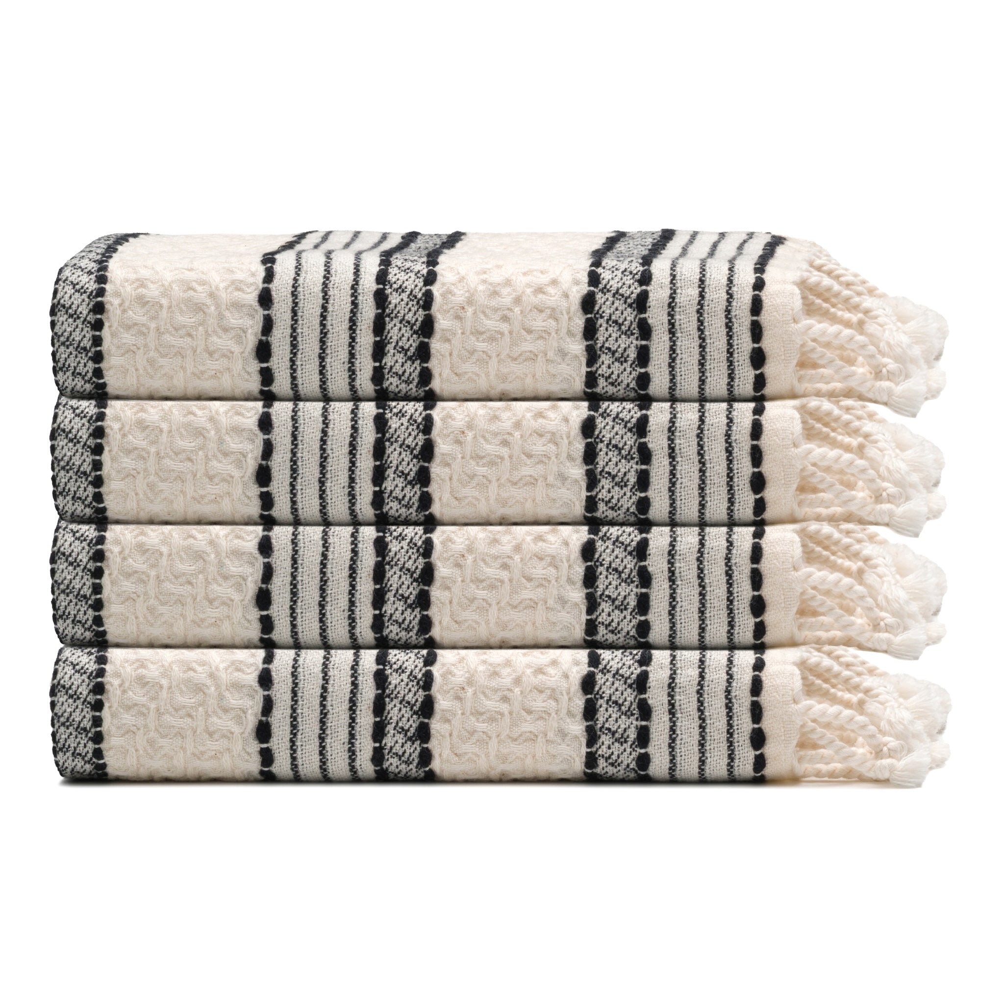 Sylvie Turkish Cotton Hand & Kitchen Towel Bundle