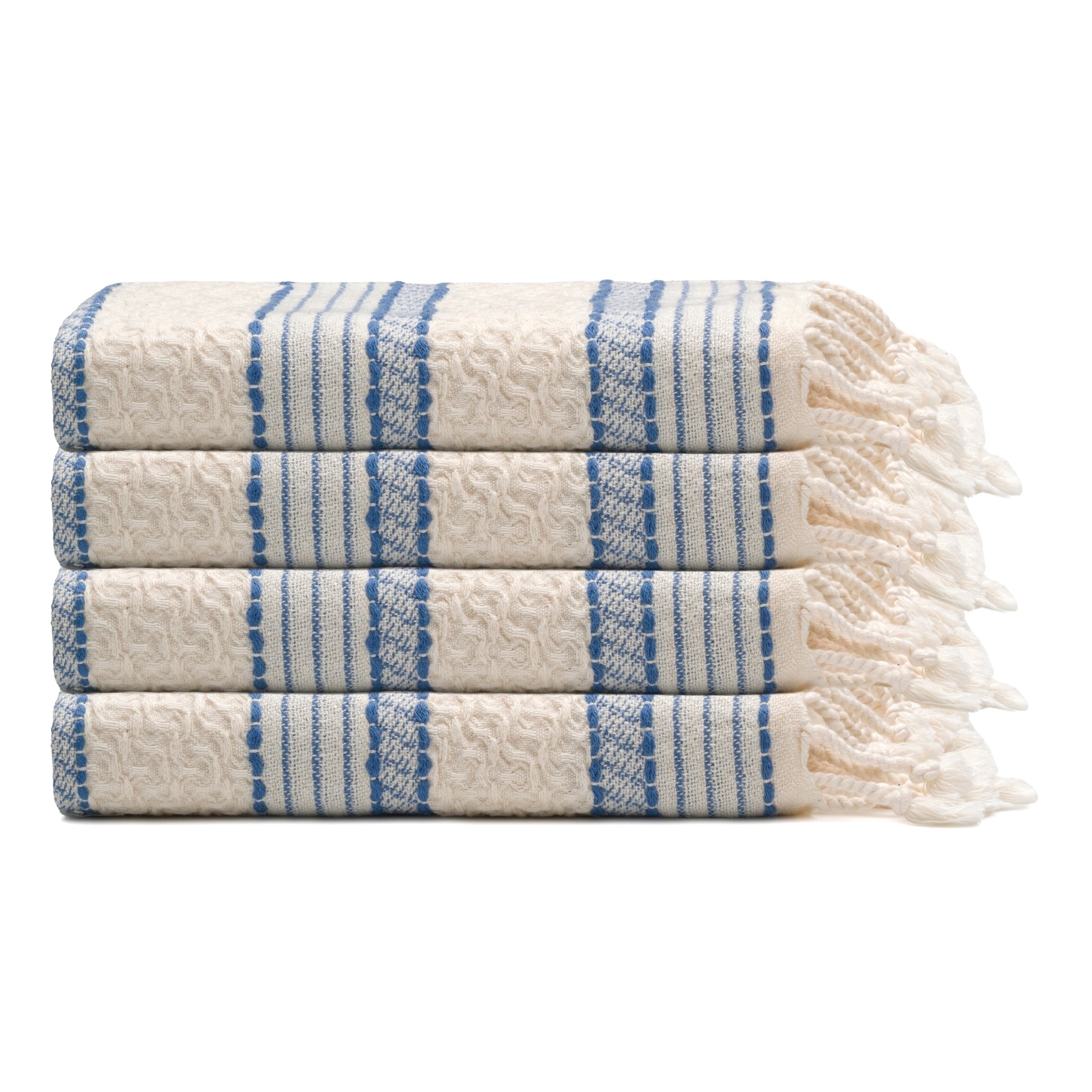 Sylvie Turkish Cotton Hand & Kitchen Towel Bundle