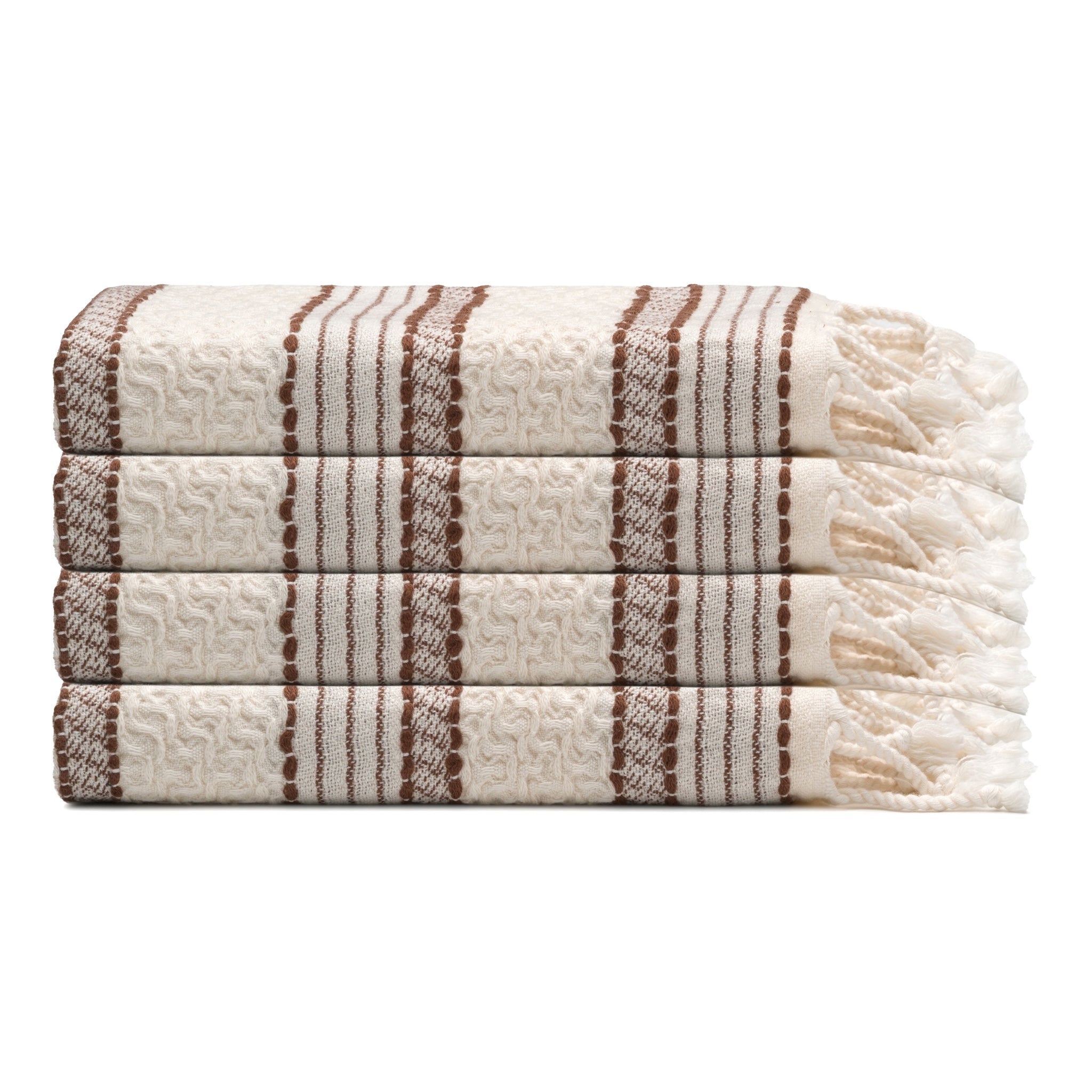 Sylvie Turkish Cotton Hand & Kitchen Towel Bundle