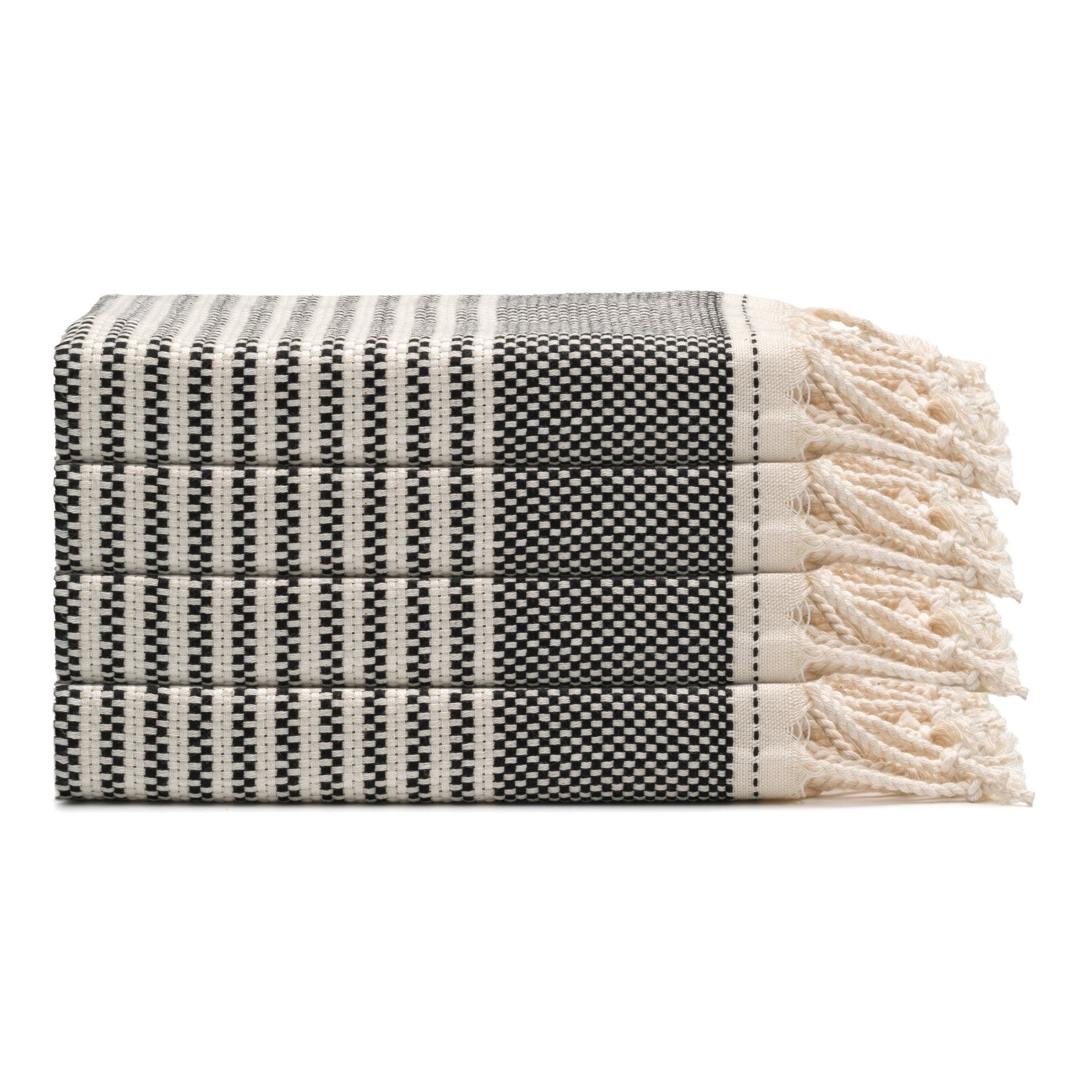 Zipper Turkish Cotton Hand & Kitchen Towel Bundle