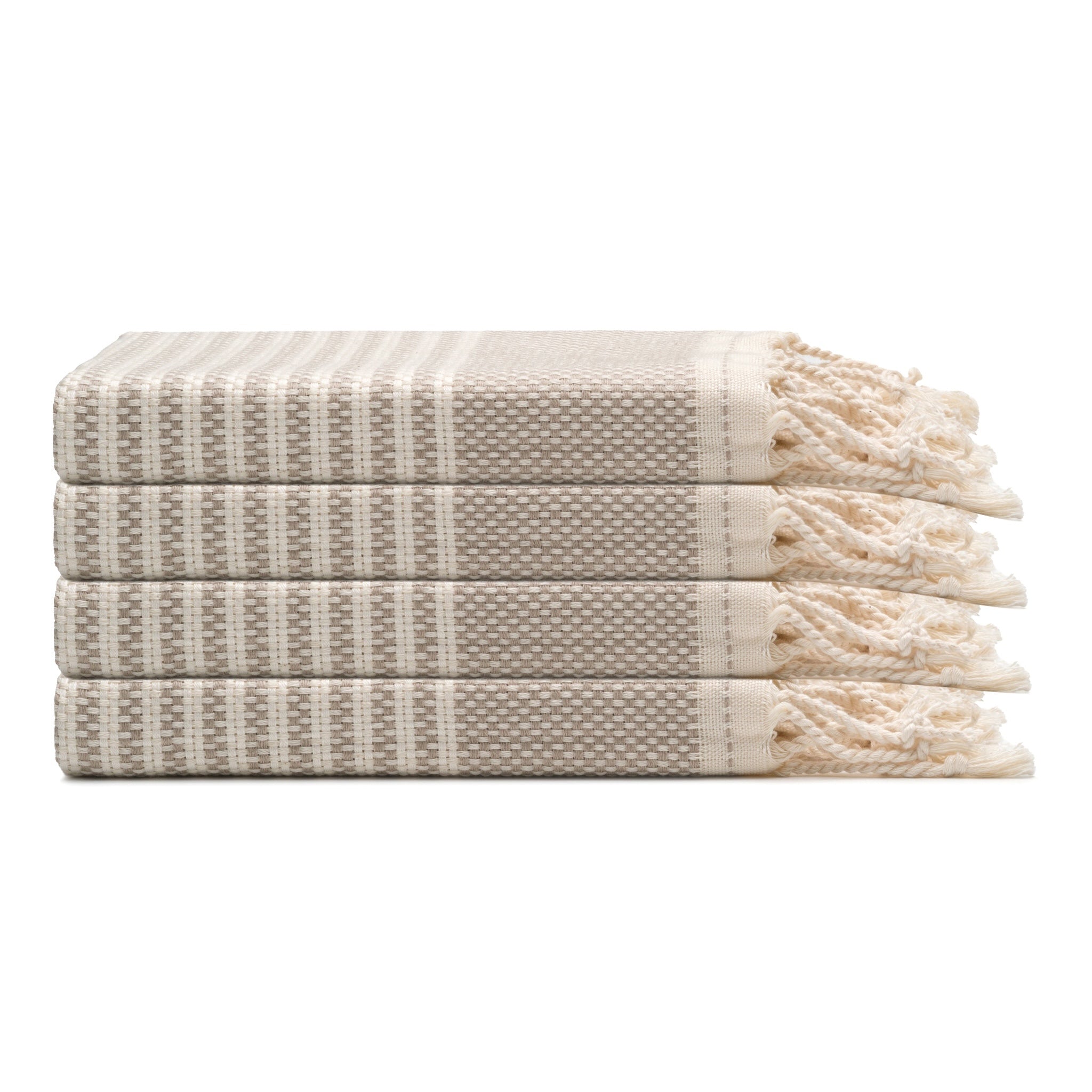 Zipper Turkish Cotton Hand & Kitchen Towel Bundle