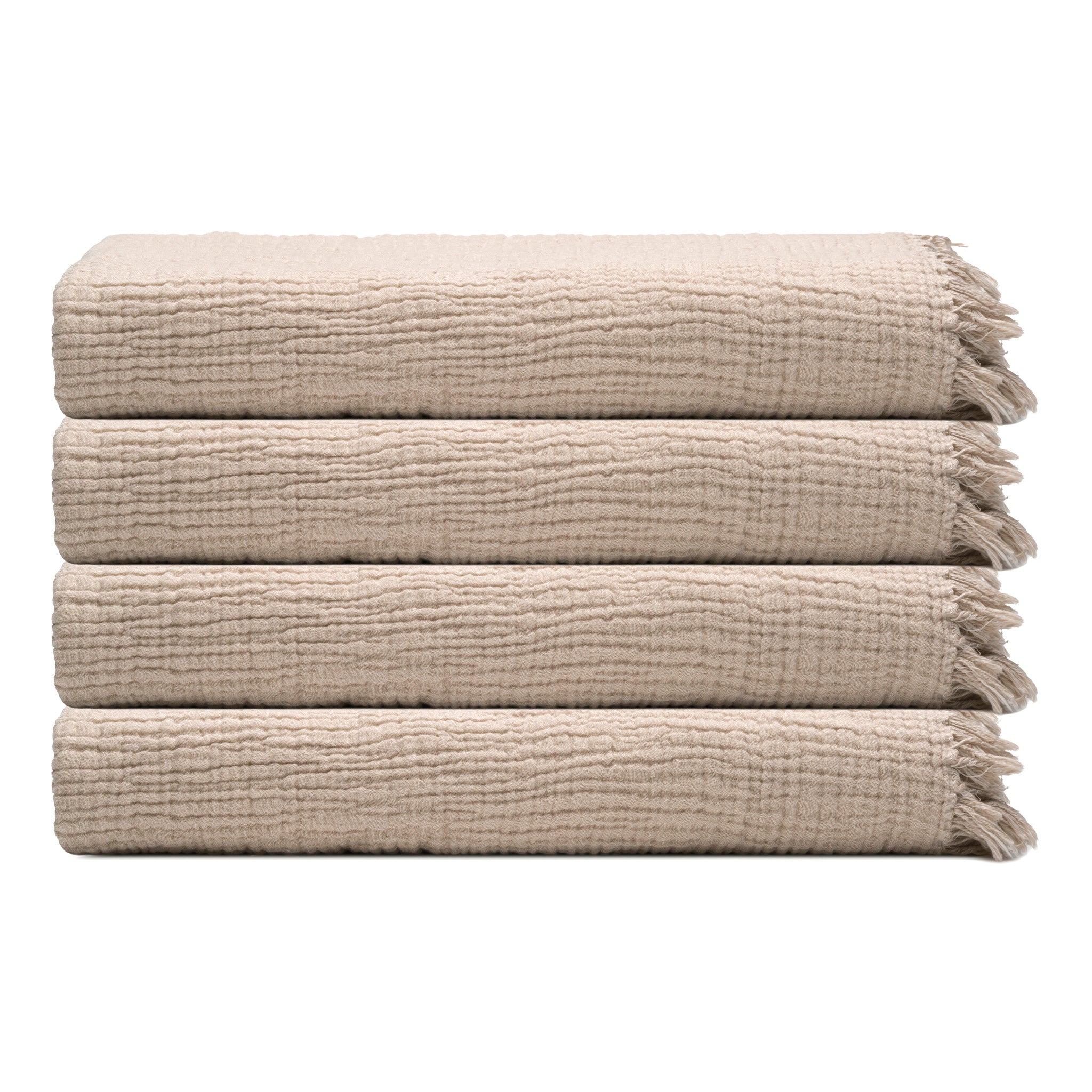 Soho Supersoft 4-Layer Cotton Gauze Hand Towel Bundle