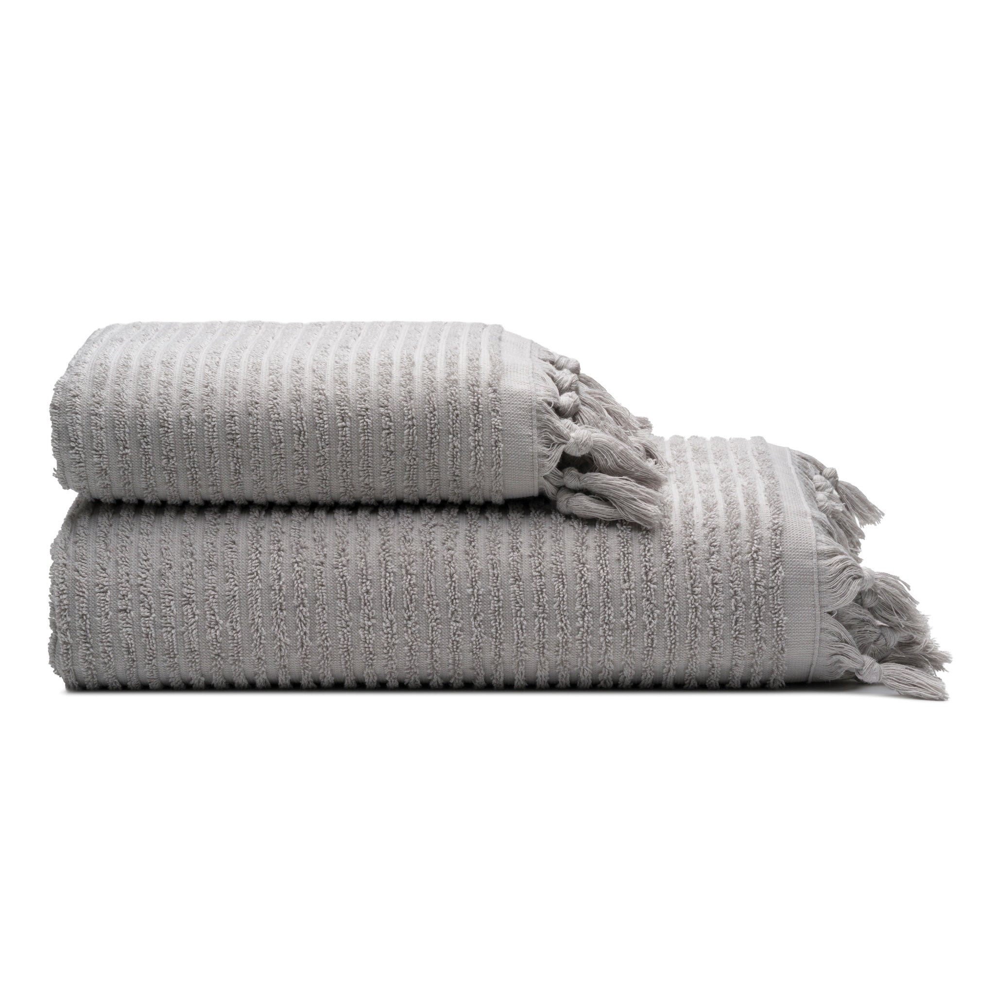 Ribbed Loom Turkish Cotton Terry Towels
