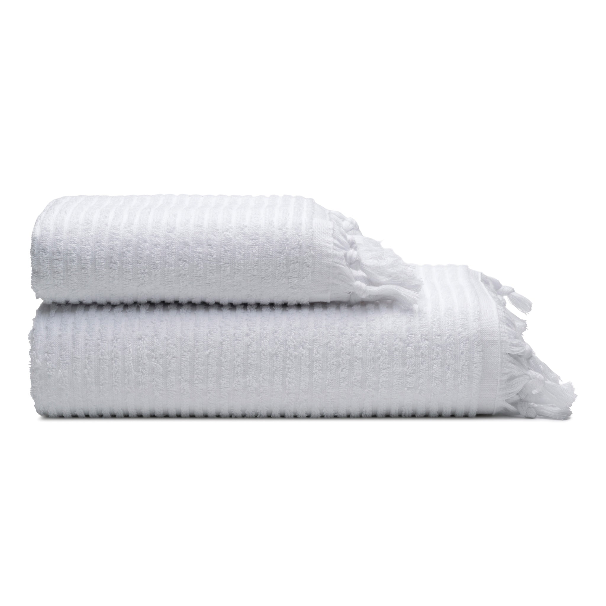 Ribbed Loom Turkish Cotton Terry Towels