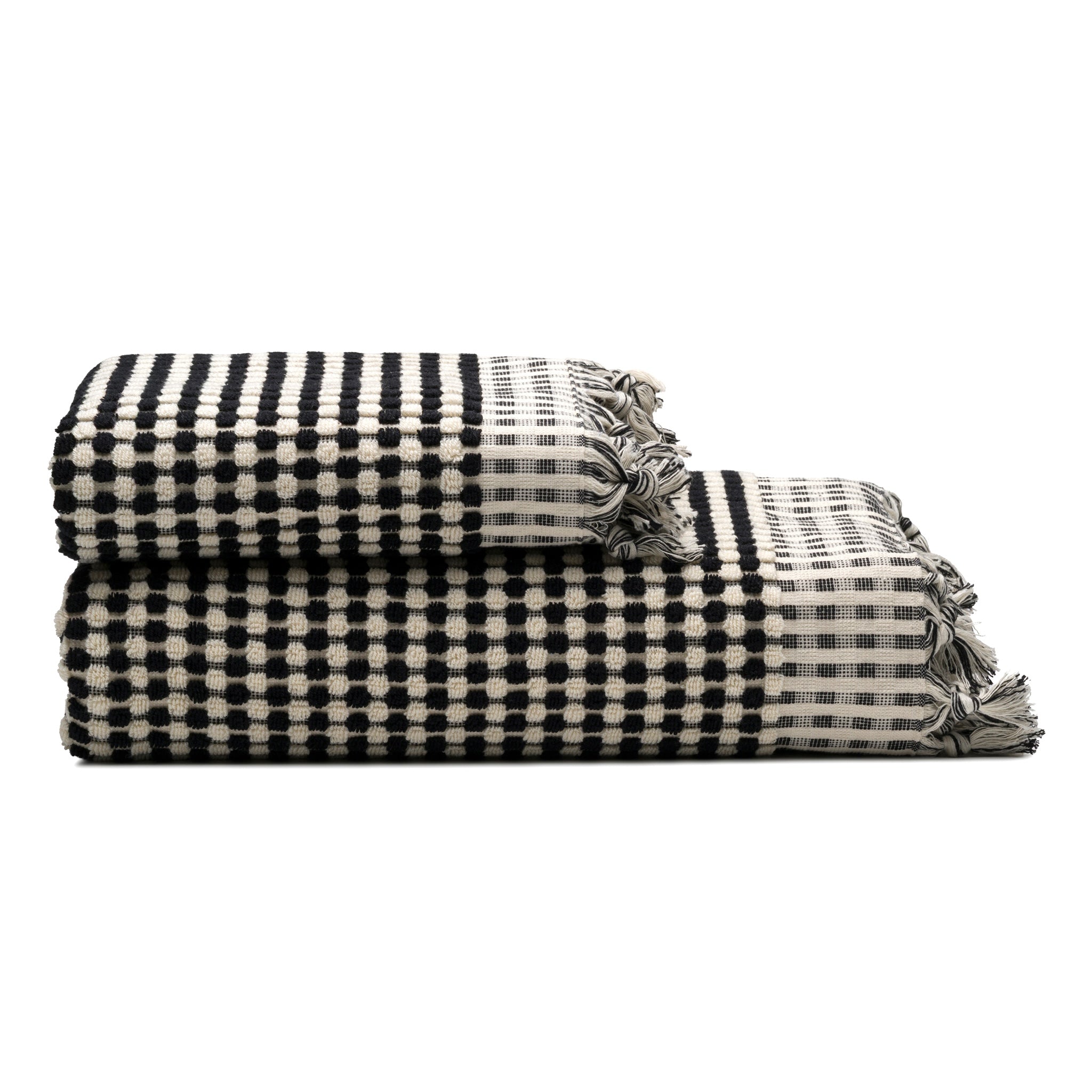 Dots Turkish Cotton Terry Towels
