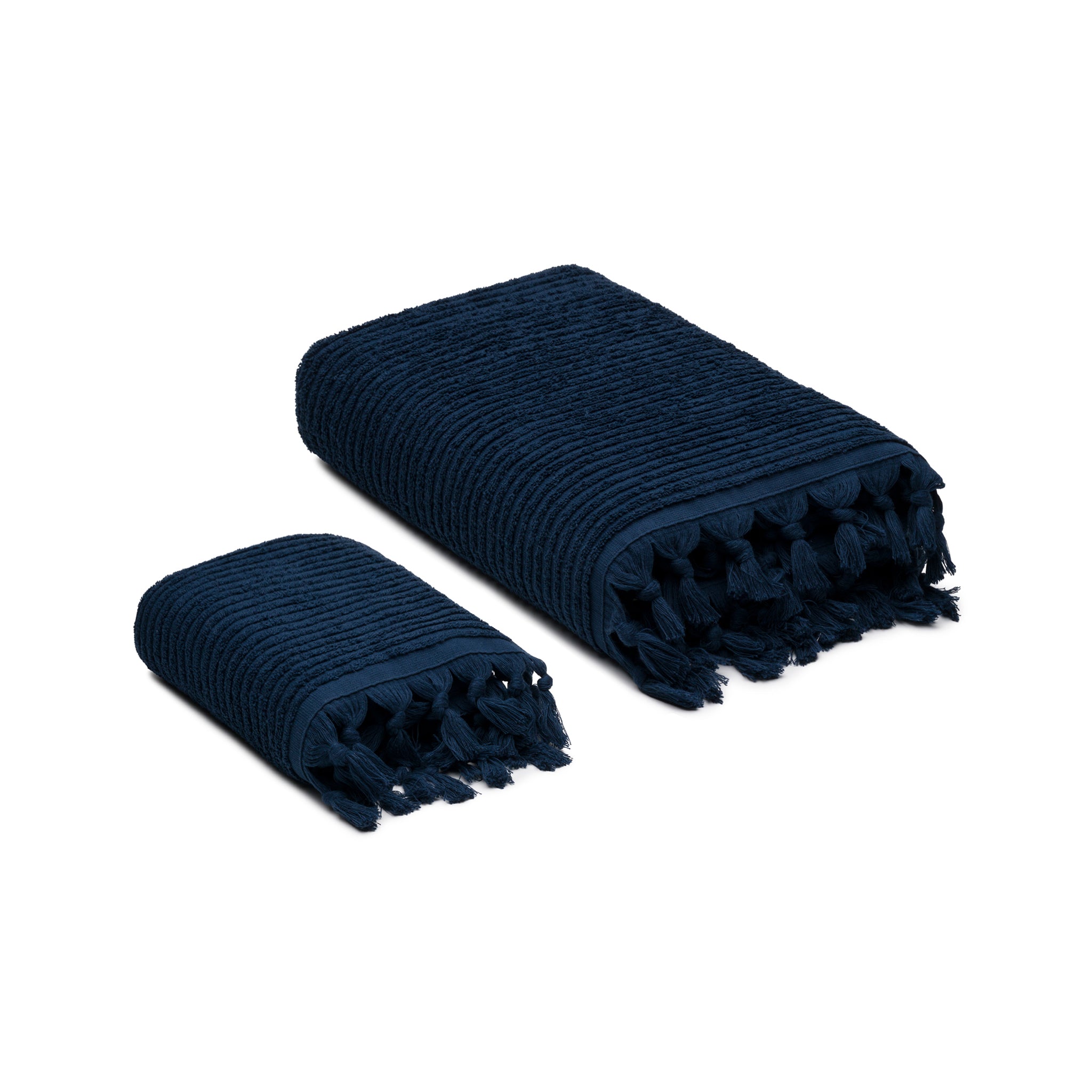 Ribbed Loom Turkish Cotton Terry Towels