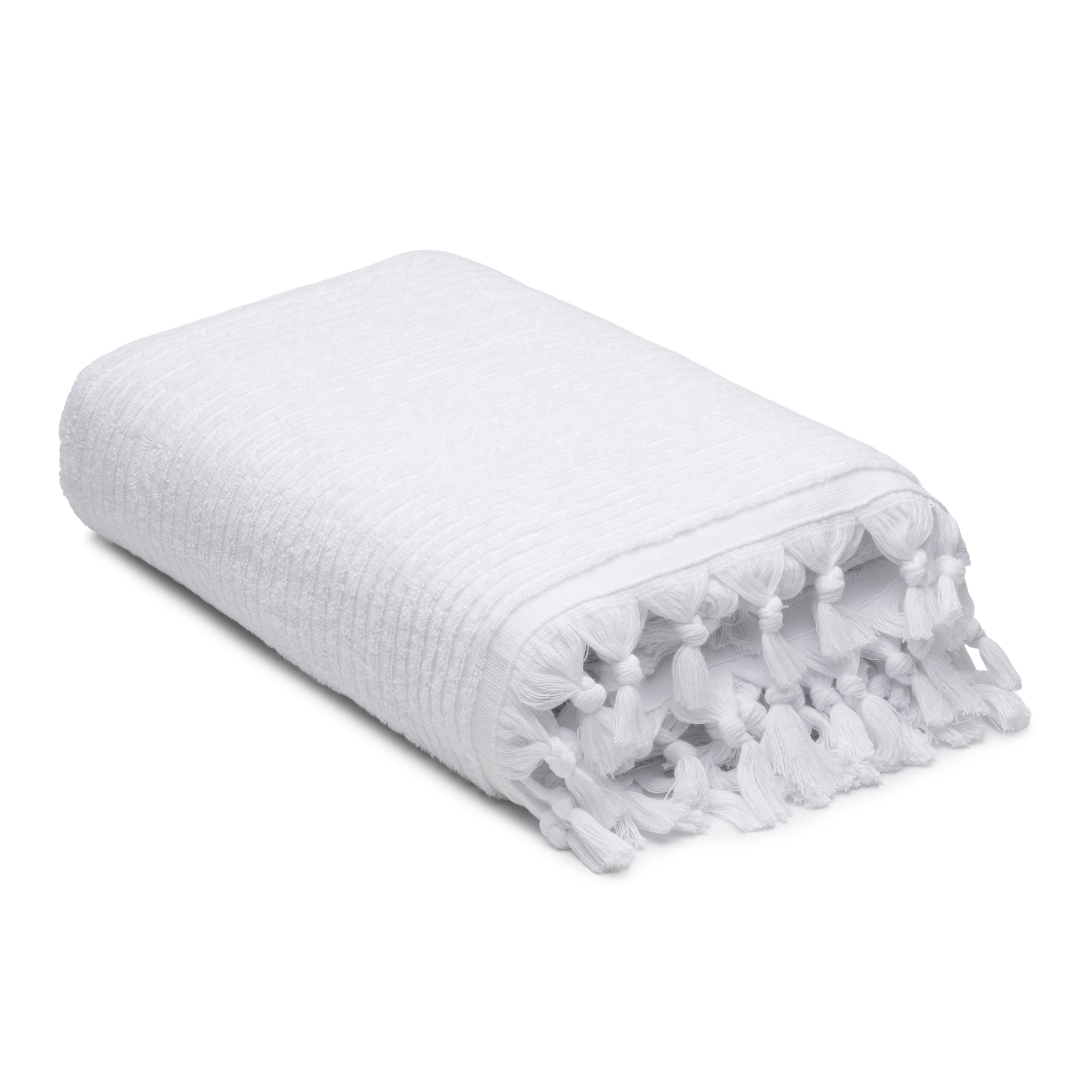 Ribbed Loom Turkish Cotton Terry Towels