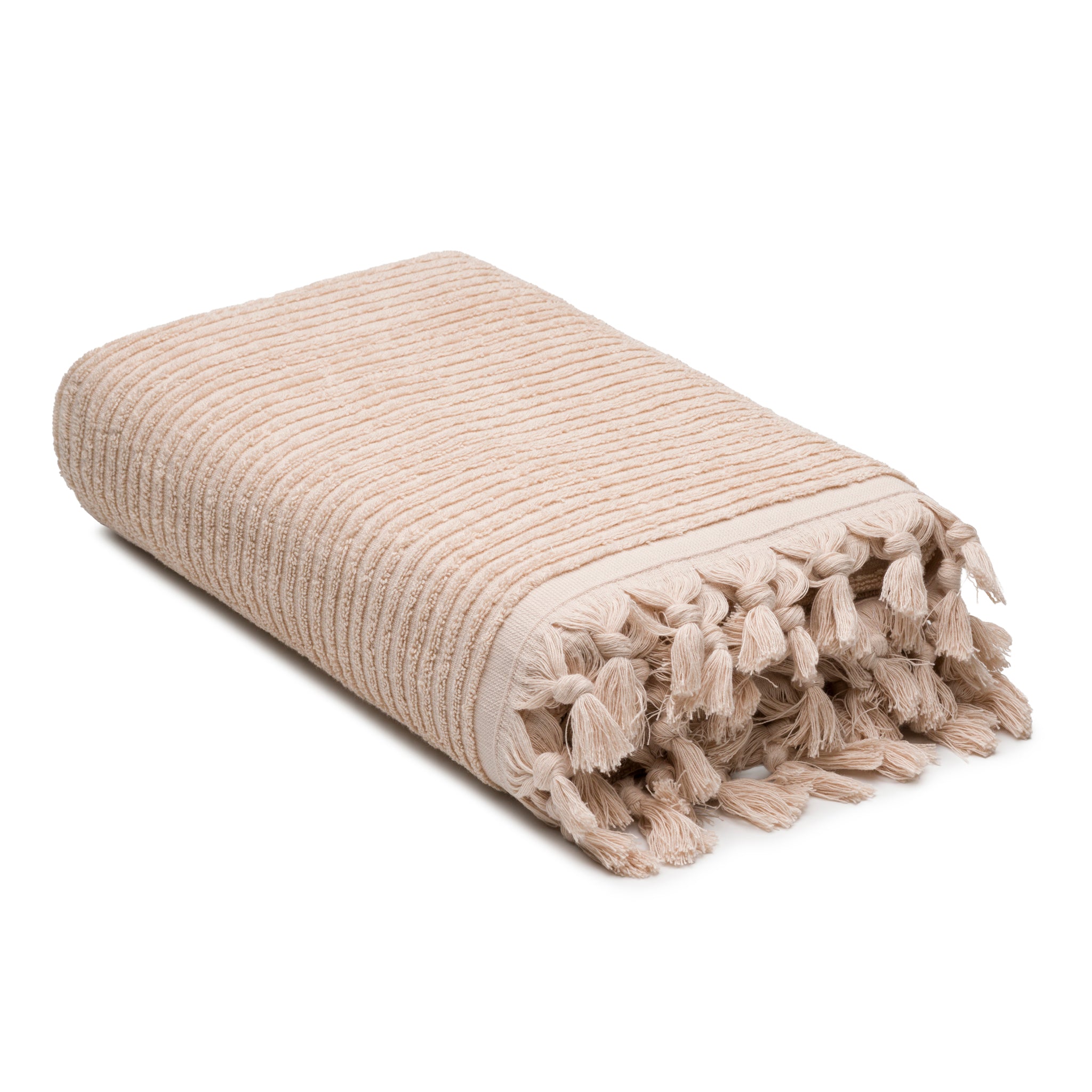 Ribbed Loom Turkish Cotton Terry Towels