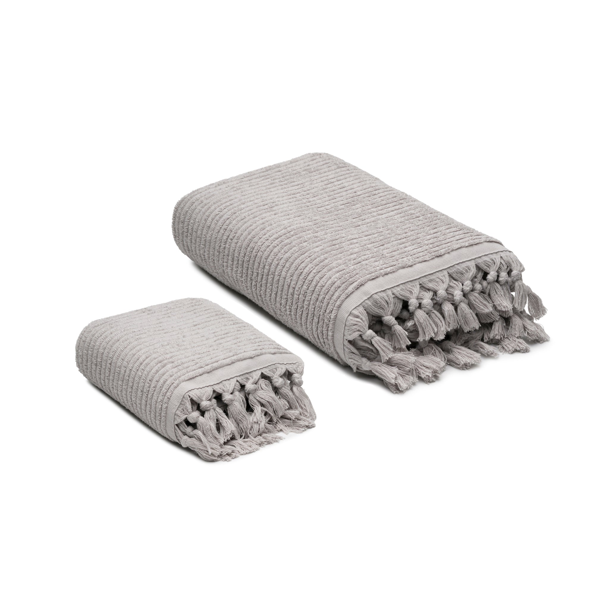 Ribbed Loom Turkish Cotton Terry Towels